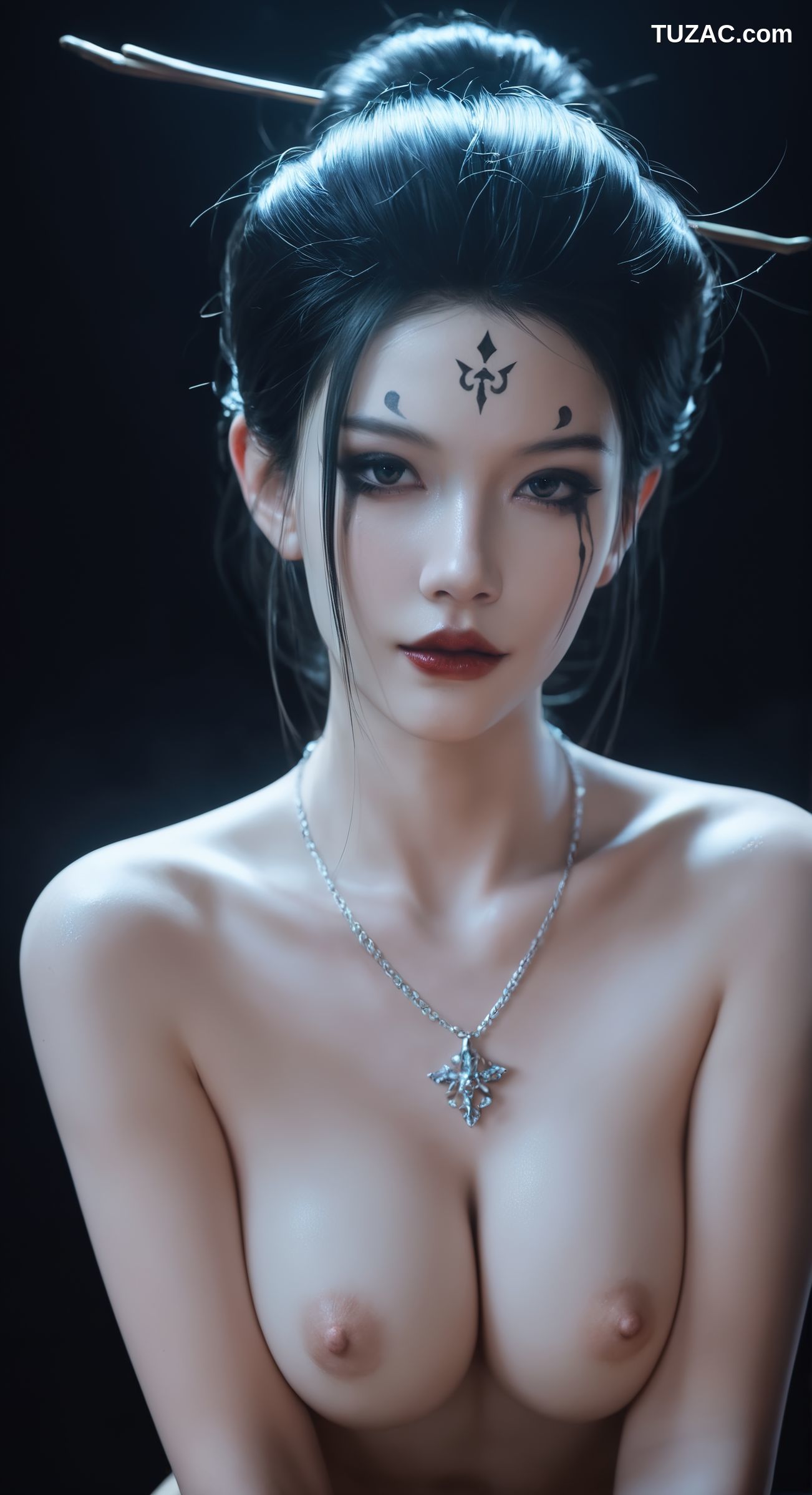 AI美女-18禁-黑神话悟空-四妹-黑纱篇