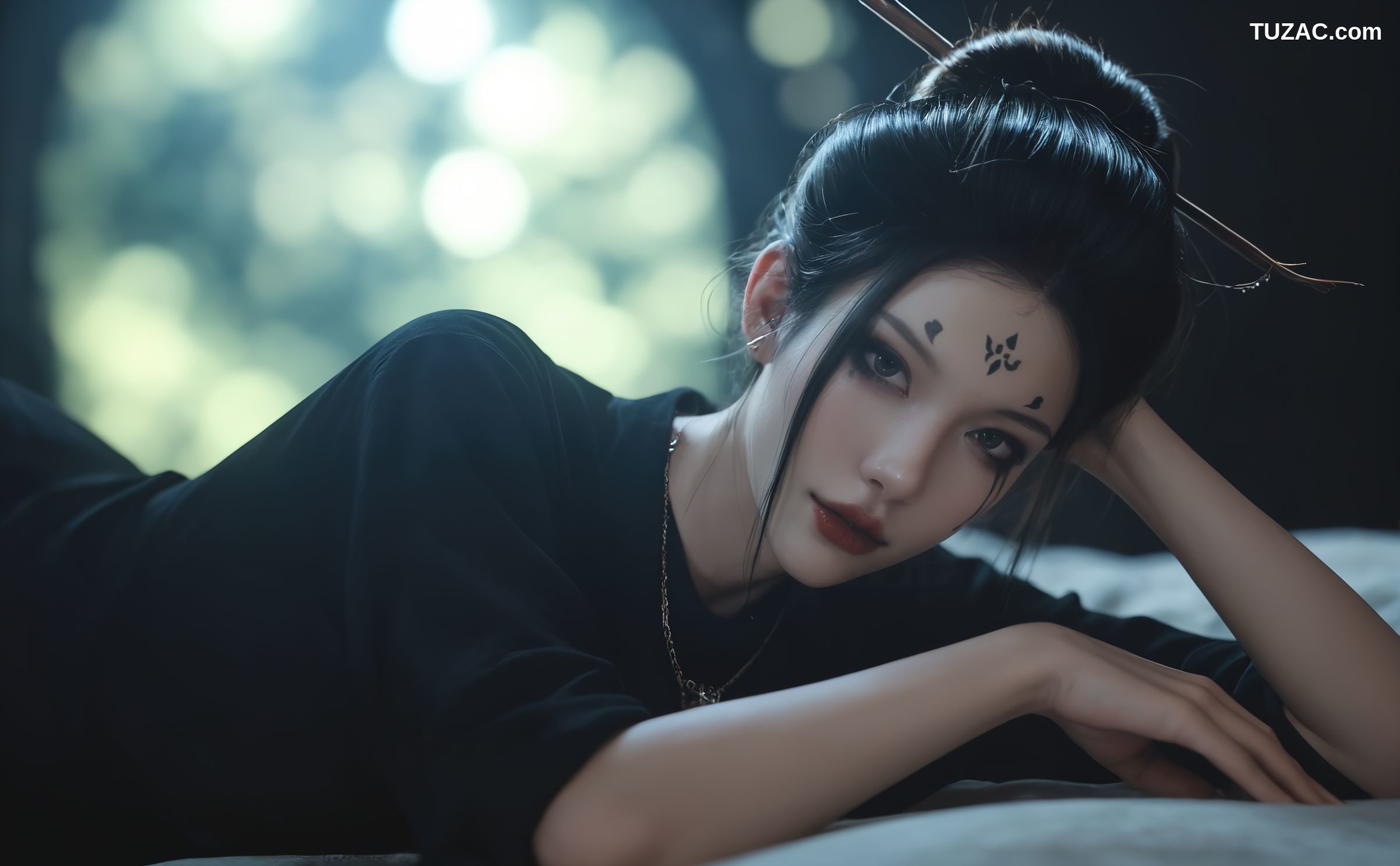 AI美女-18禁-黑神话悟空-四妹-黑纱篇