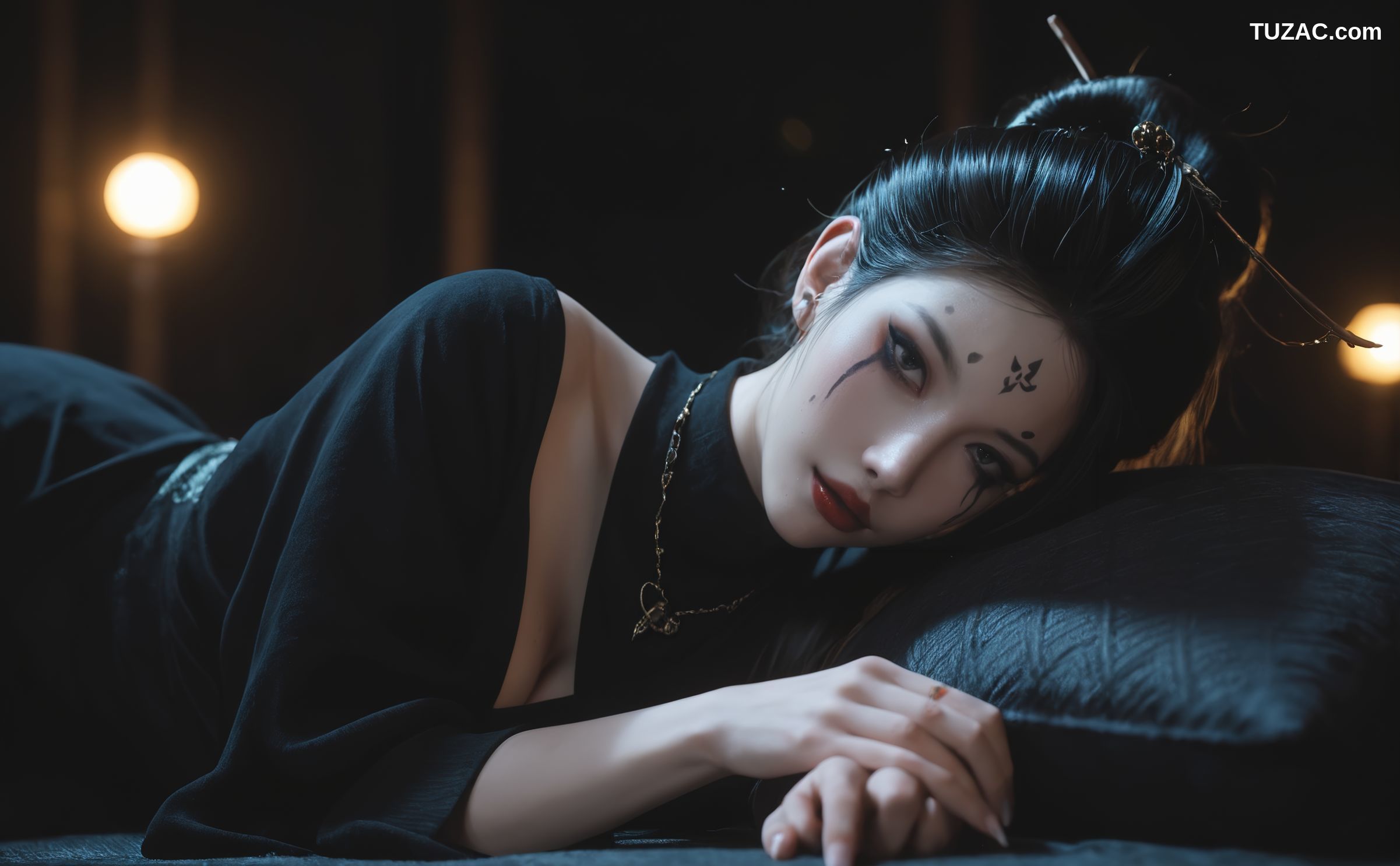AI美女-18禁-黑神话悟空-四妹-黑纱篇
