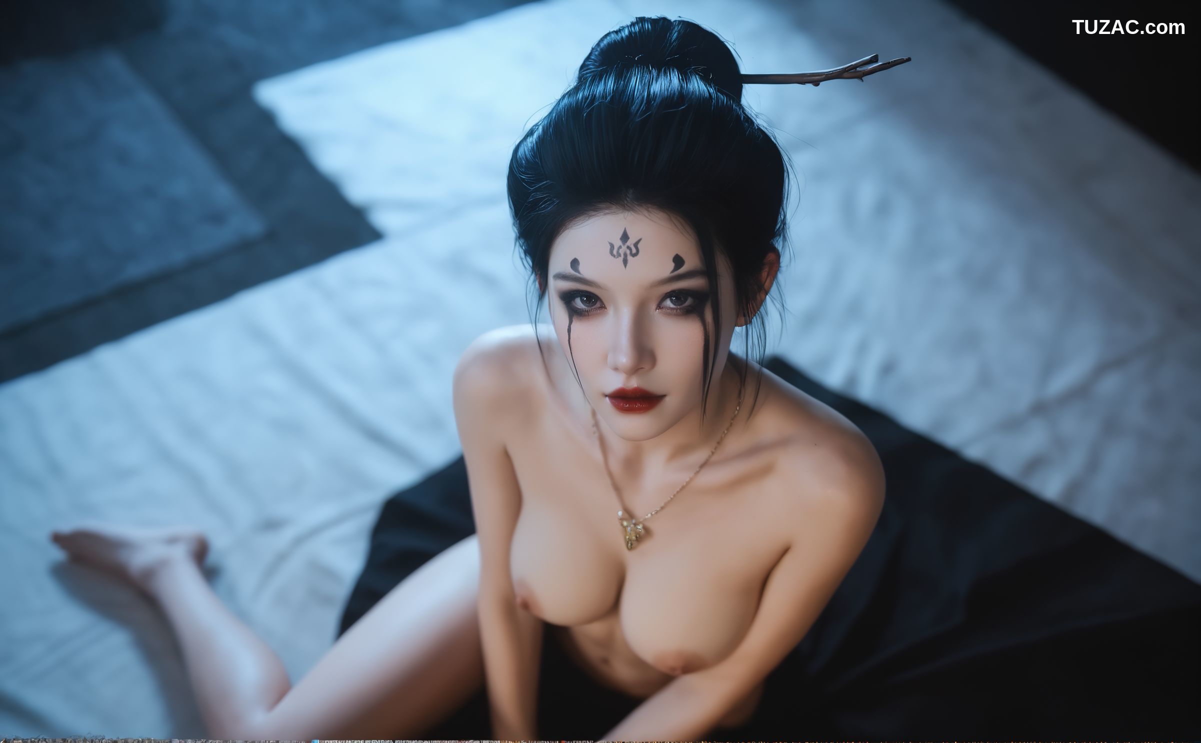 AI美女-18禁-黑神话悟空-四妹-黑纱篇