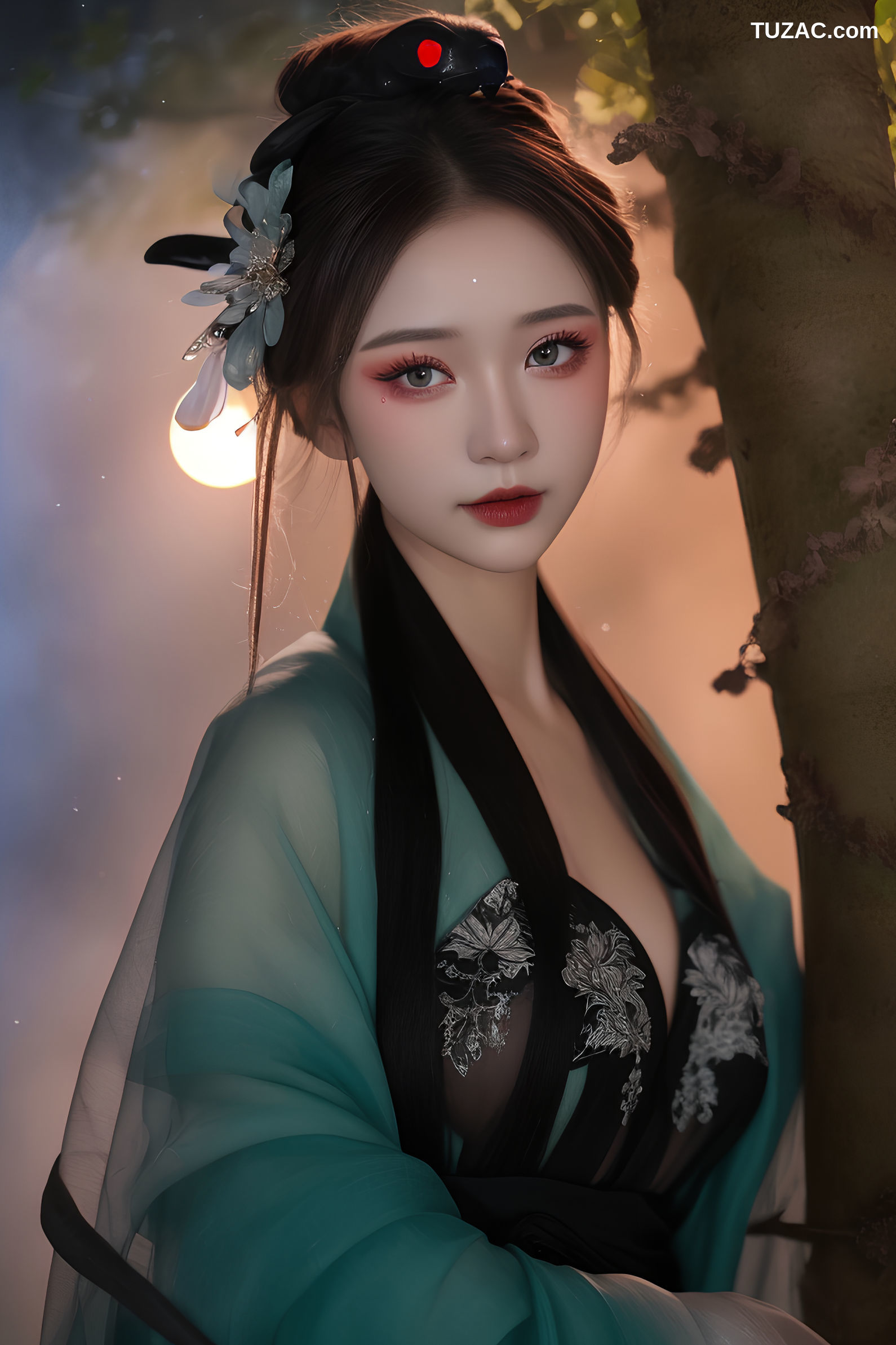 AI美女-古风-乾卷