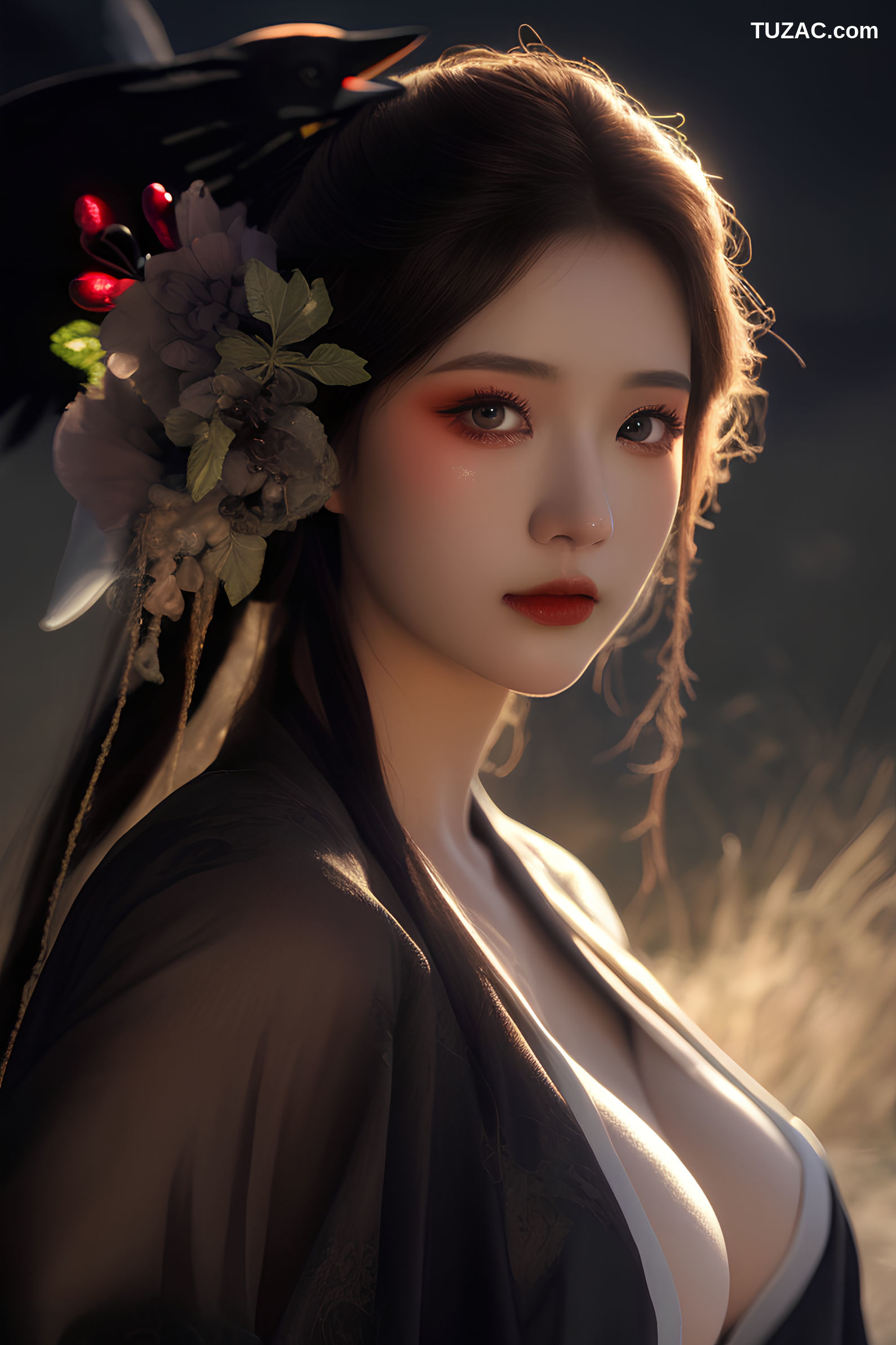 AI美女-古风-乾卷