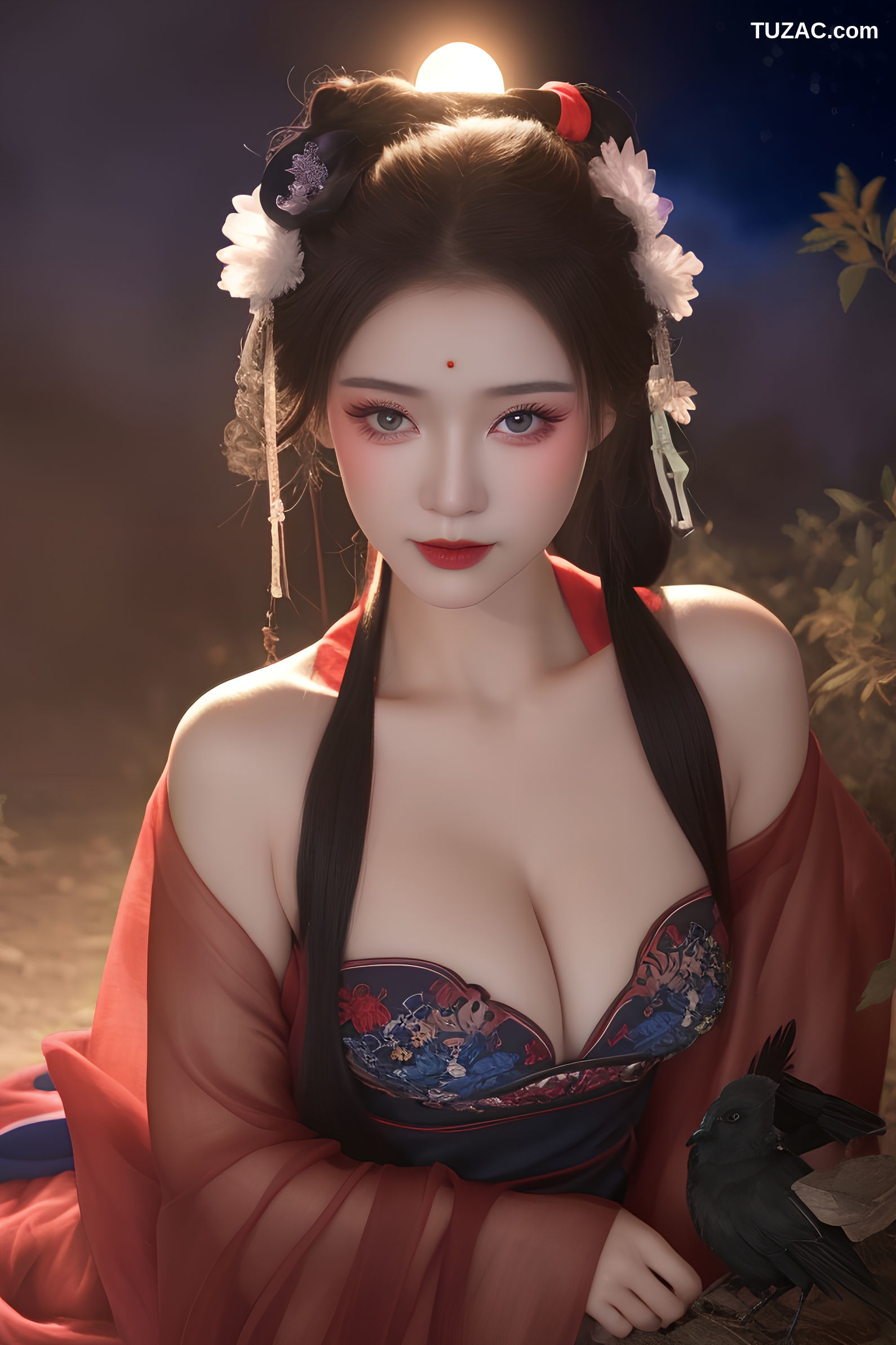 AI美女-古风-乾卷
