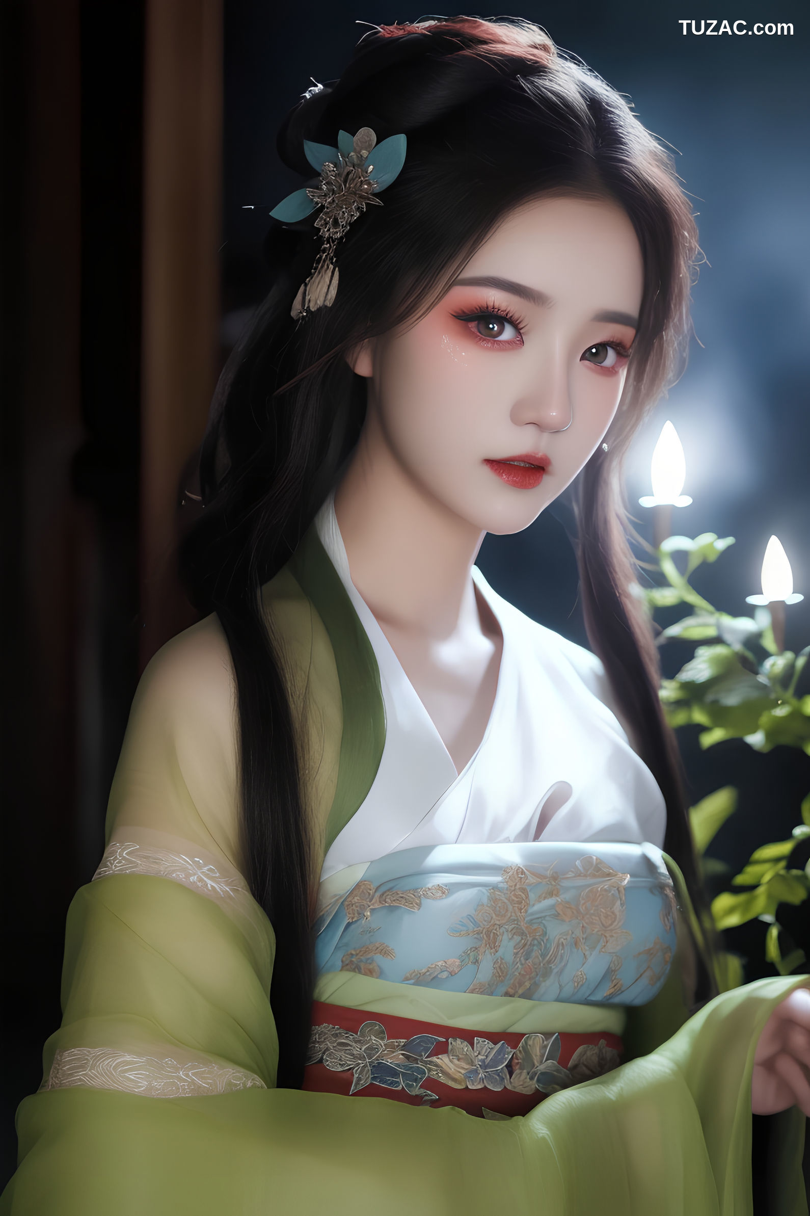 AI美女-古风-乾卷
