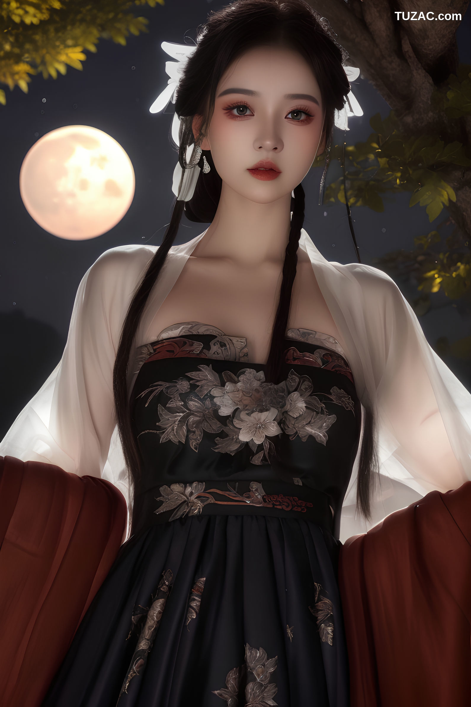 AI美女-古风-乾卷
