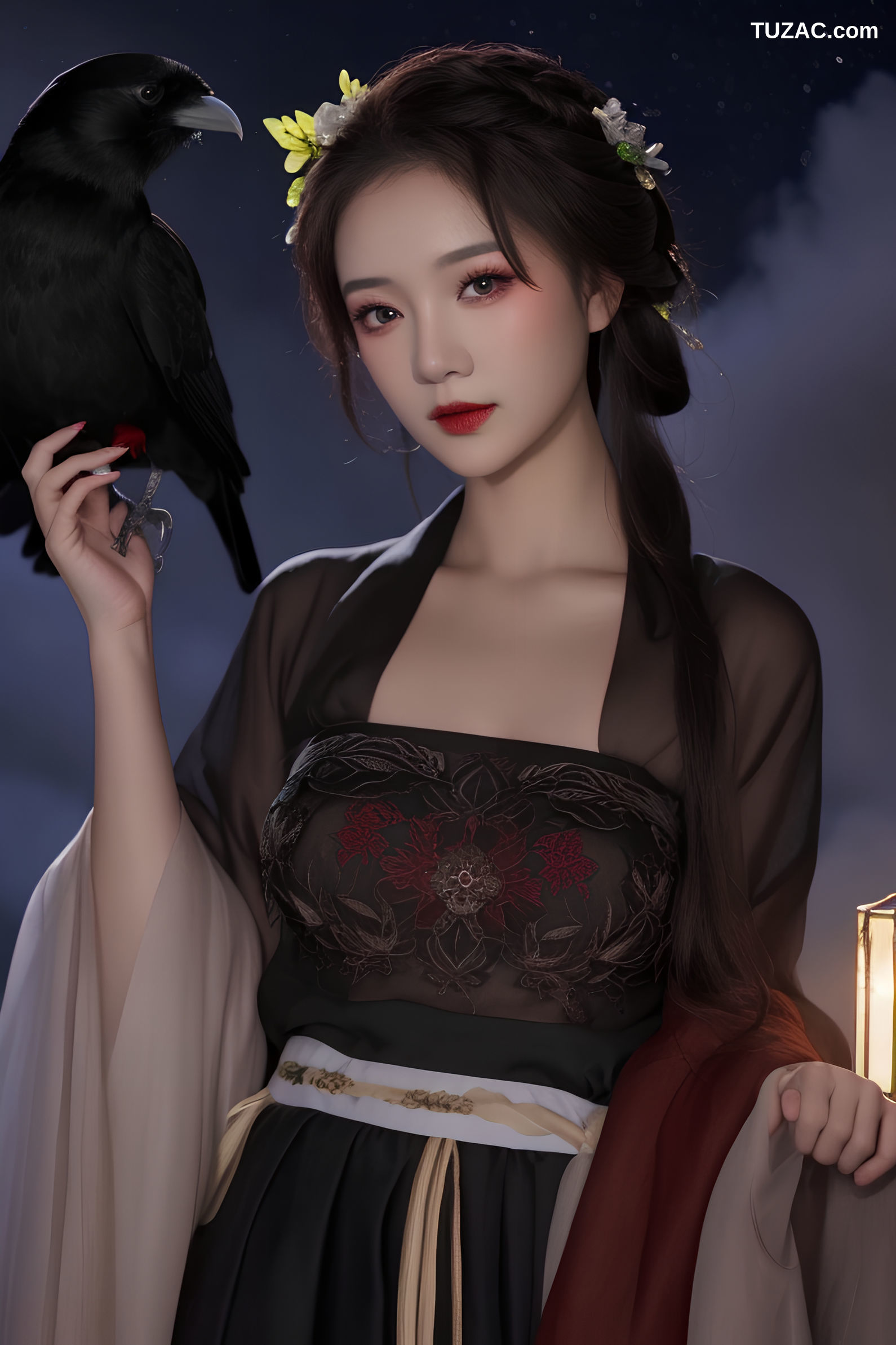 AI美女-古风-乾卷