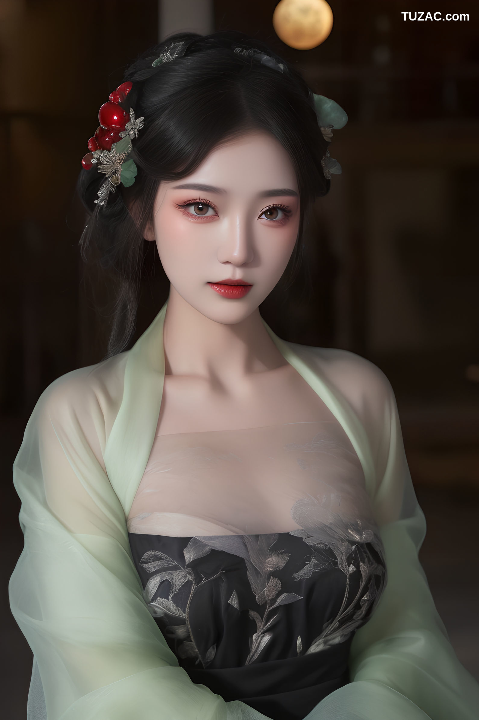 AI美女-古风-乾卷