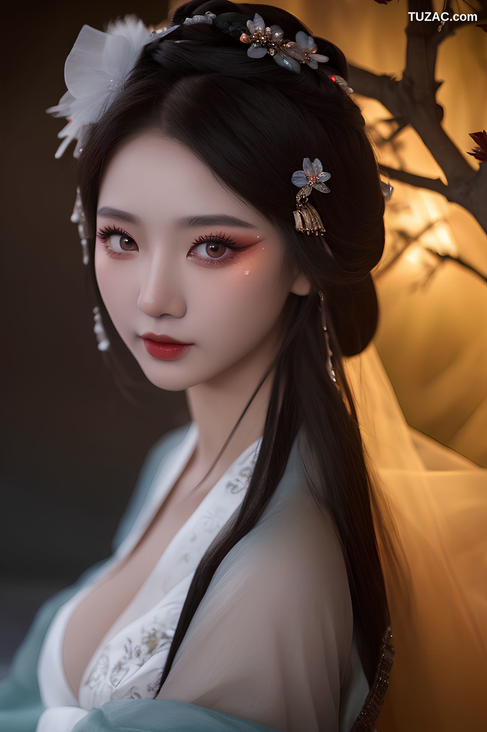 AI美女-古风-乾卷