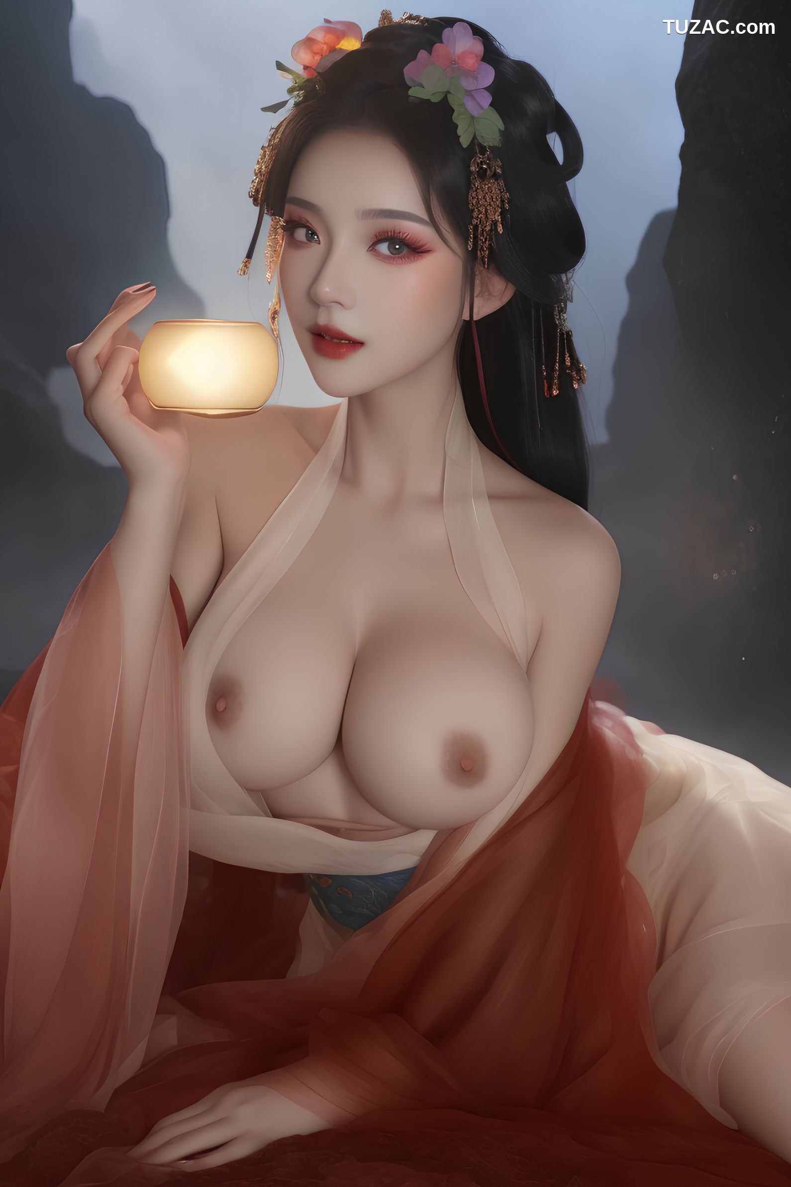 AI美女-古风-乾卷
