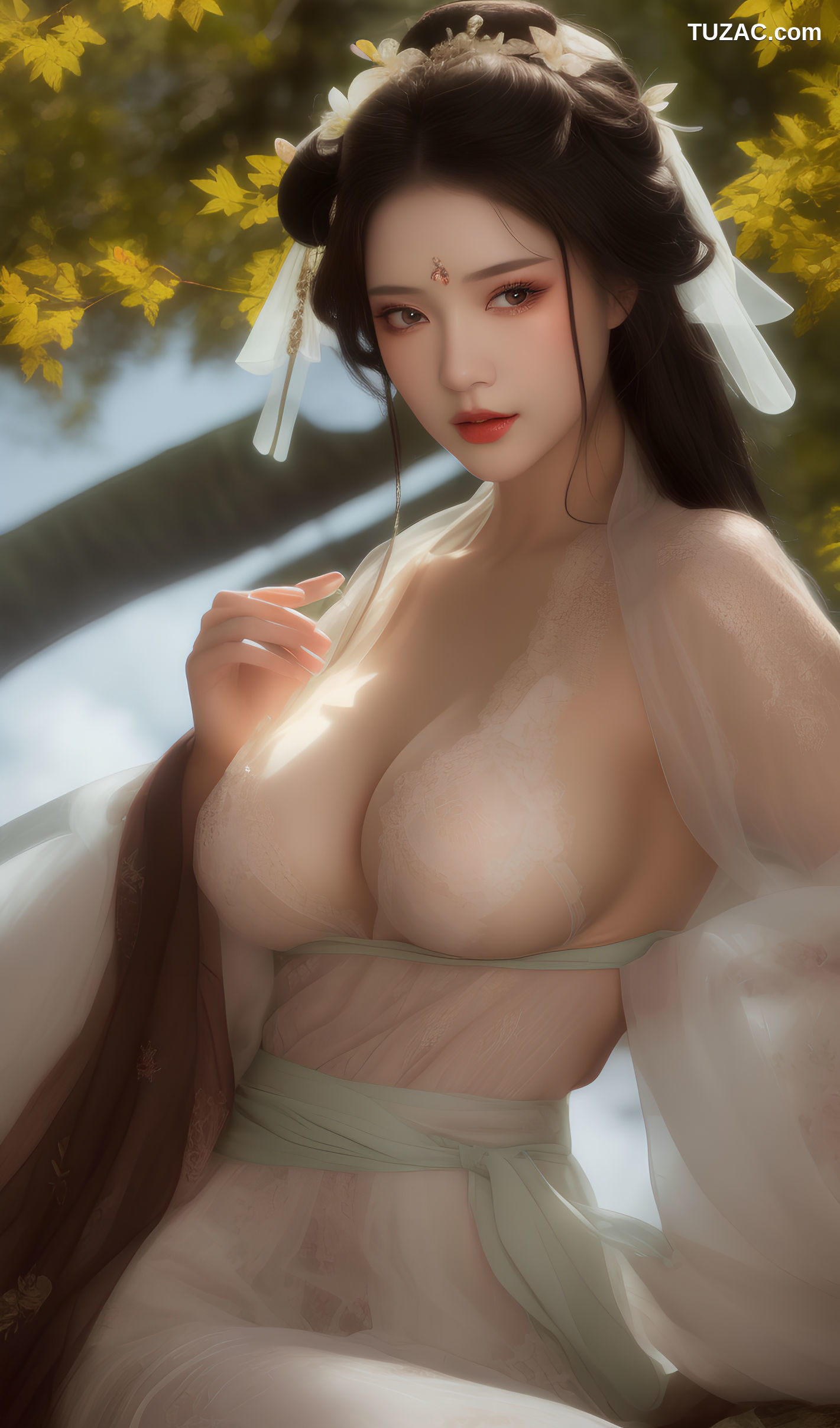 AI美女-女神秋意浓