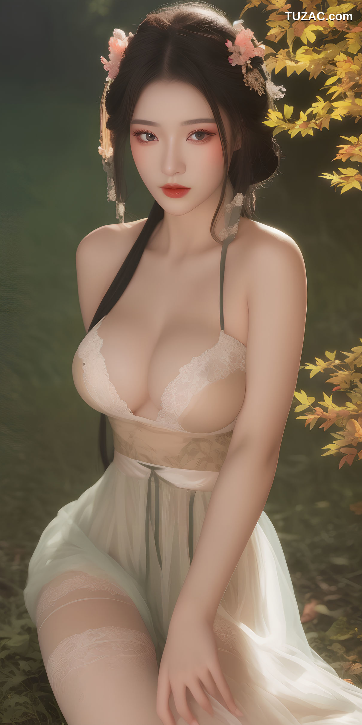 AI美女-女神秋意浓
