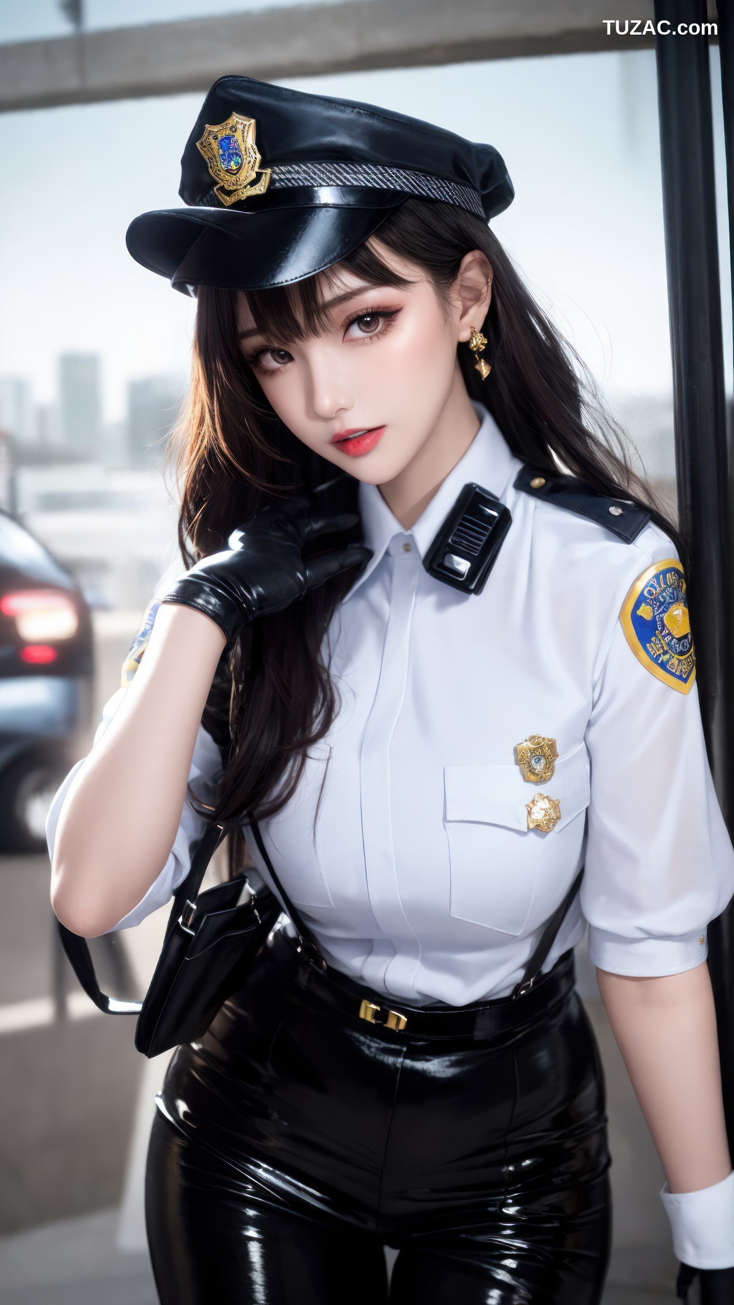 AI美女-性感女警-18禁