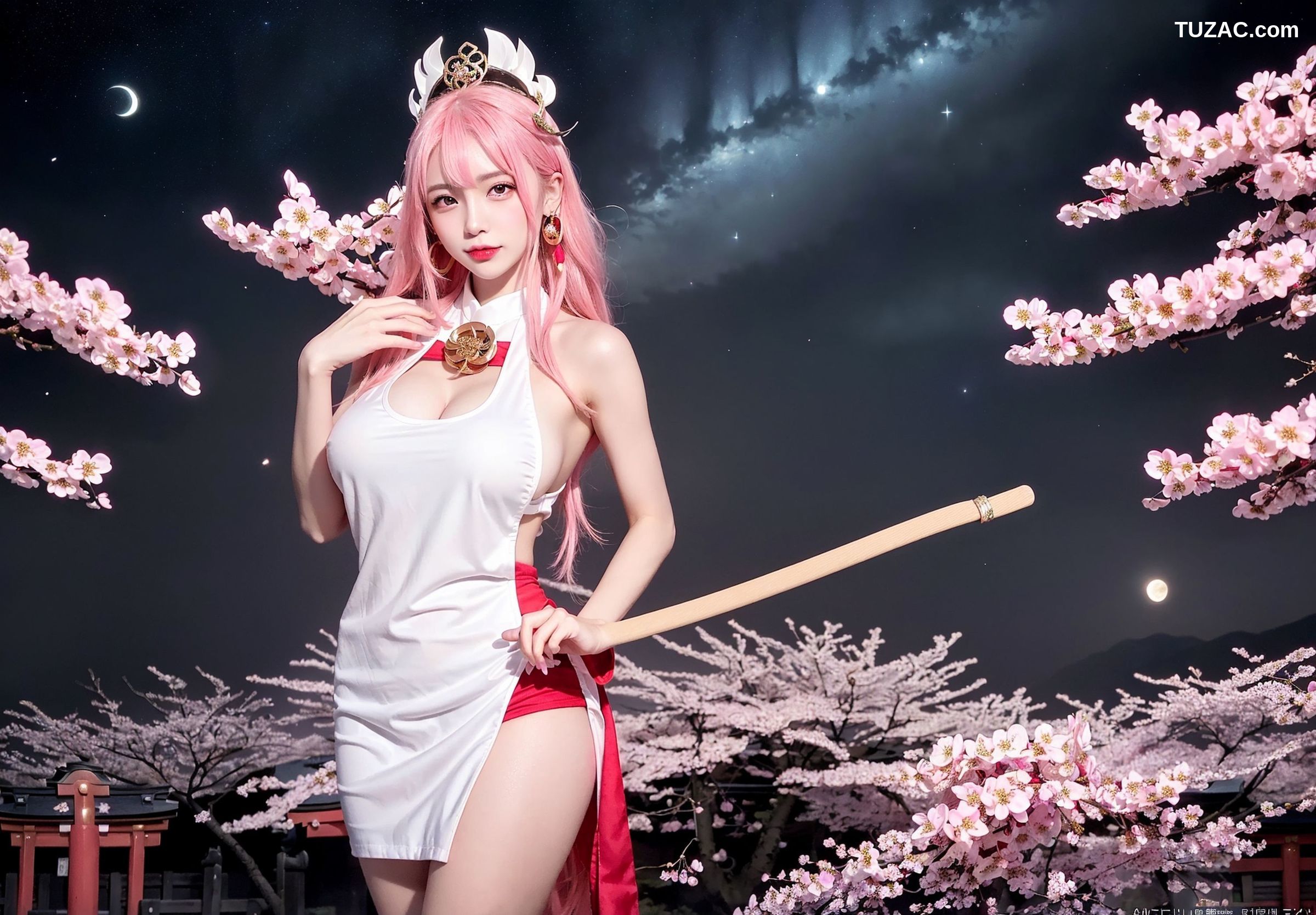 AI美女-拟实-八重神子-Yae-Miko-纯净版