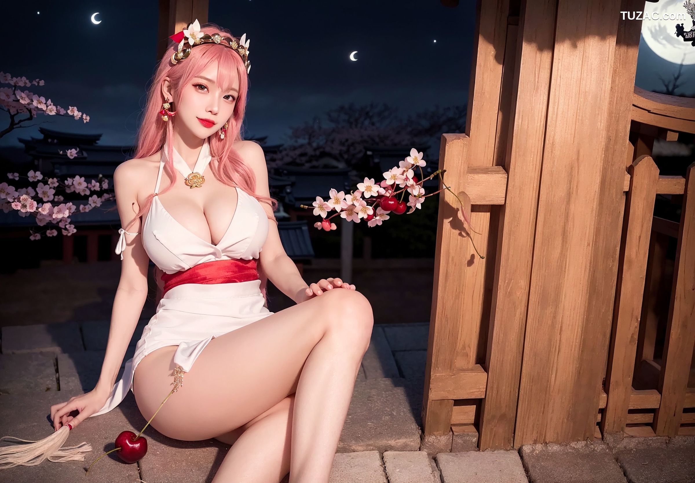 AI美女-拟实-八重神子-Yae-Miko-纯净版