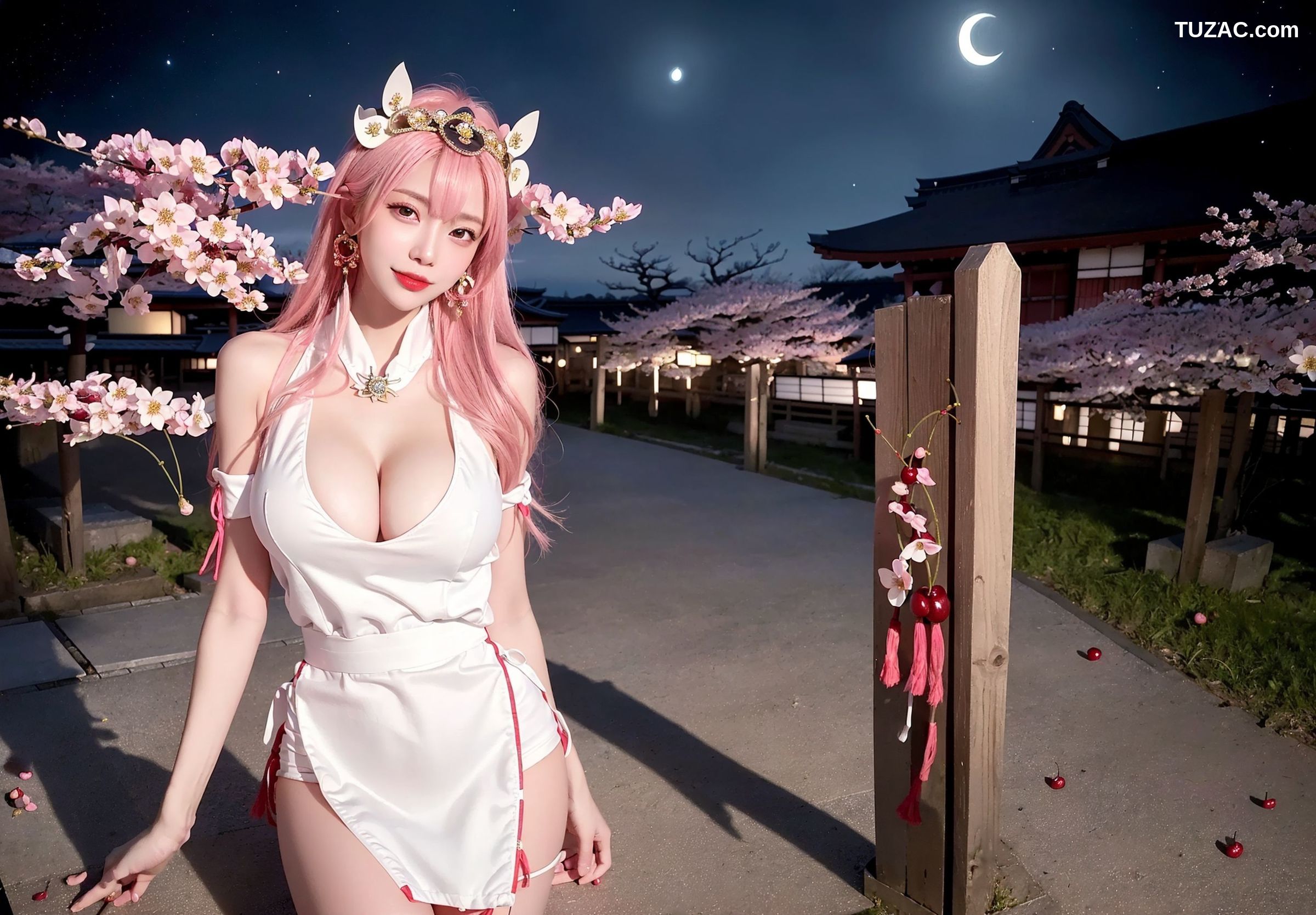 AI美女-拟实-八重神子-Yae-Miko-纯净版