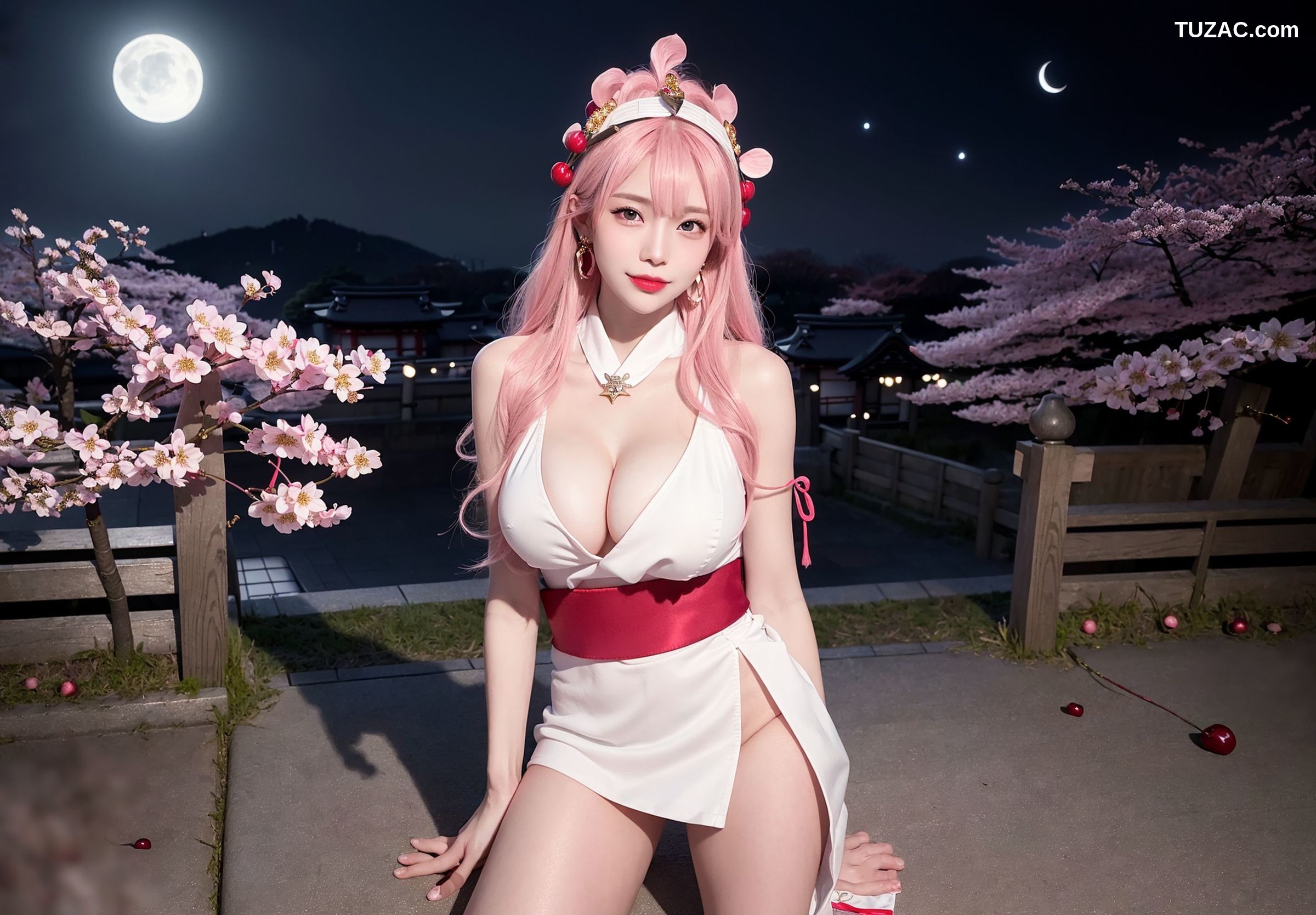 AI美女-拟实-八重神子-Yae-Miko-纯净版
