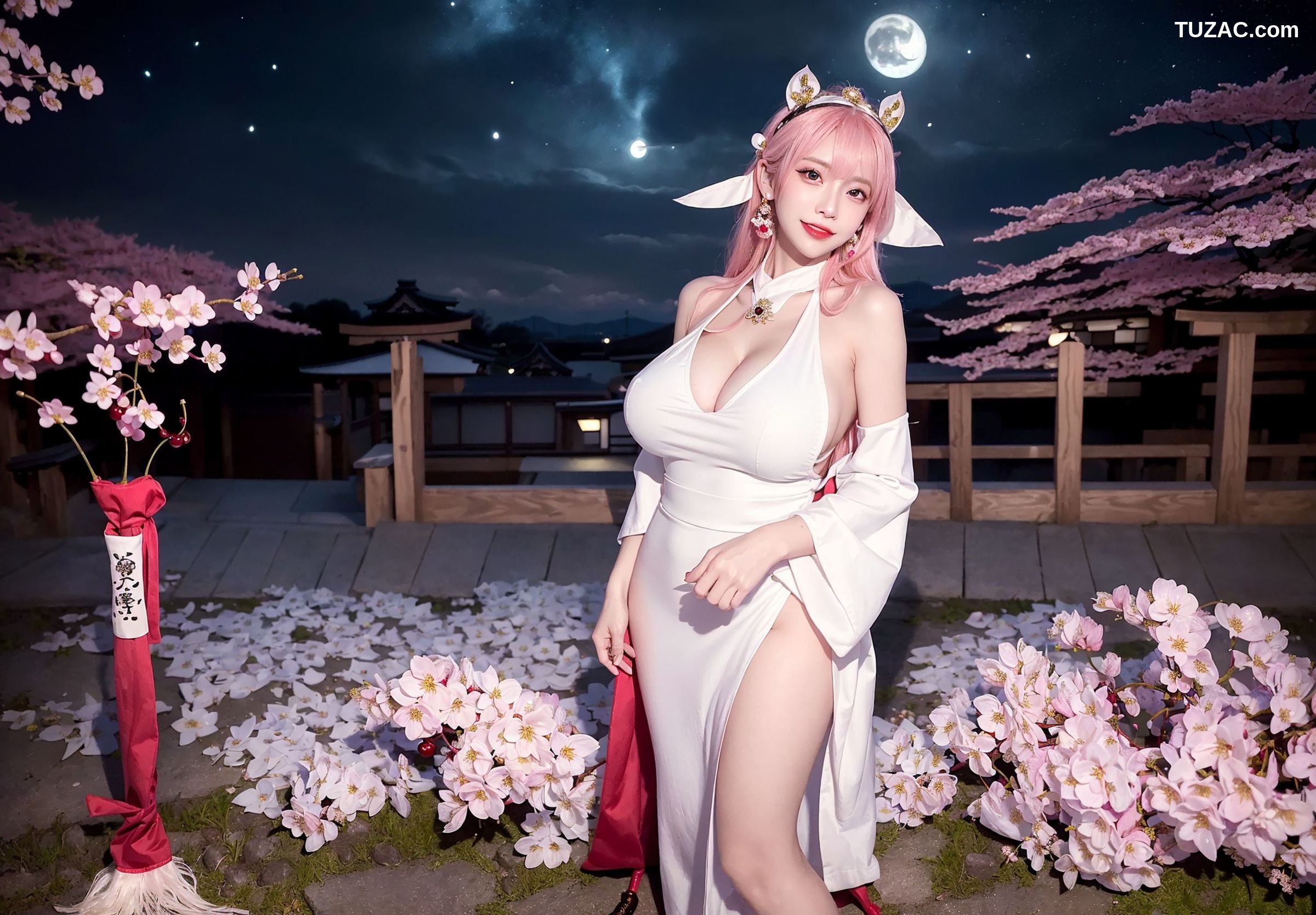 AI美女-拟实-八重神子-Yae-Miko-纯净版