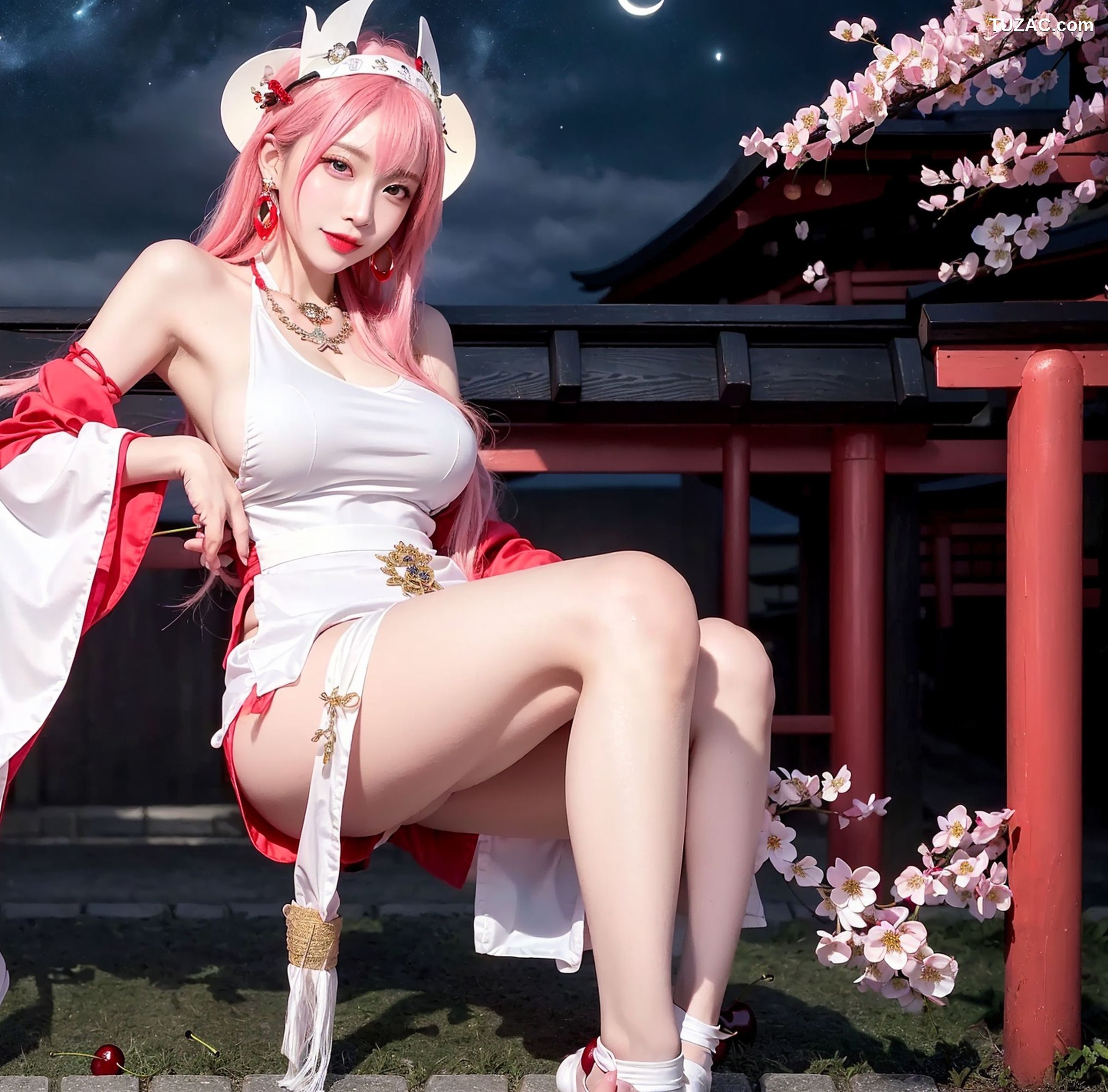 AI美女-拟实-八重神子-Yae-Miko-纯净版