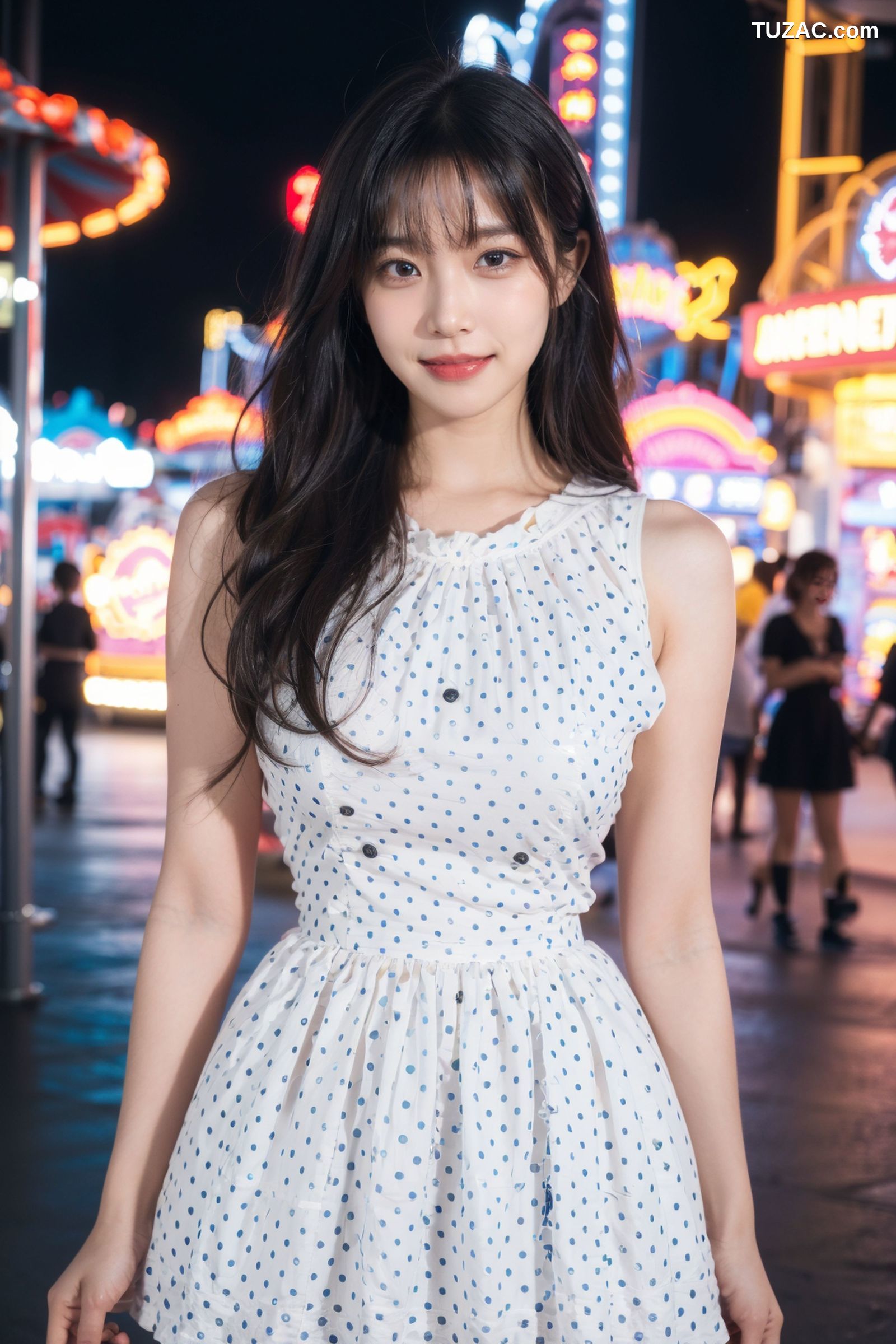 AI美女-拟实-嘉年华夜市美女-纯净版