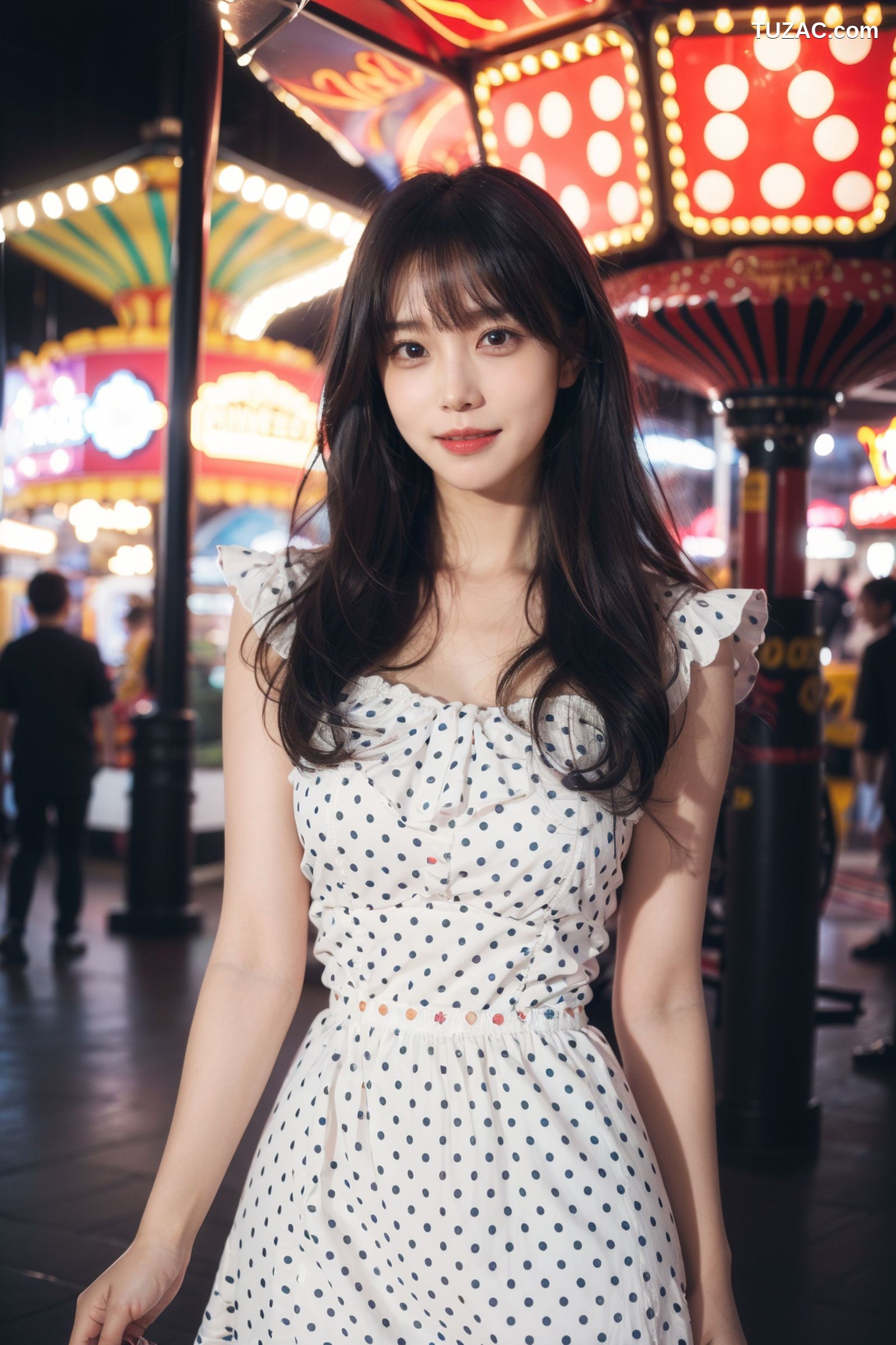 AI美女-拟实-嘉年华夜市美女-纯净版