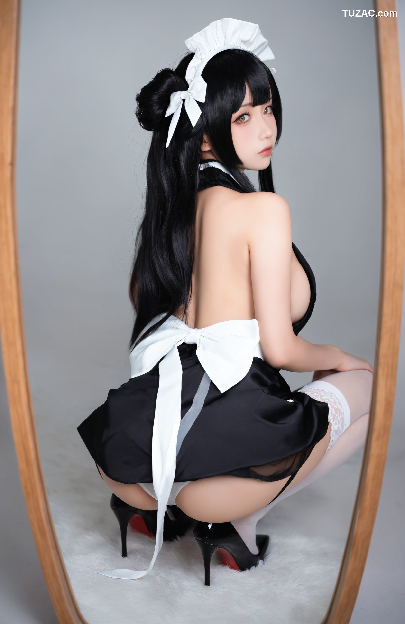 AI美女-拟实-女仆-黑白蕾丝-18禁