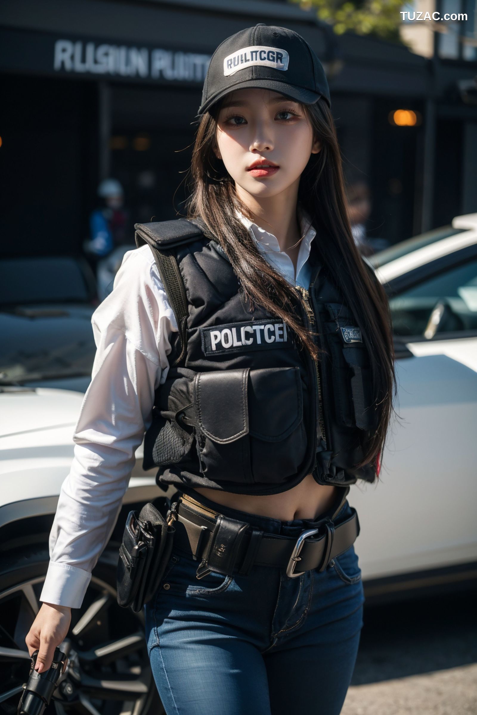 AI美女-拟实-女特警-纯净版