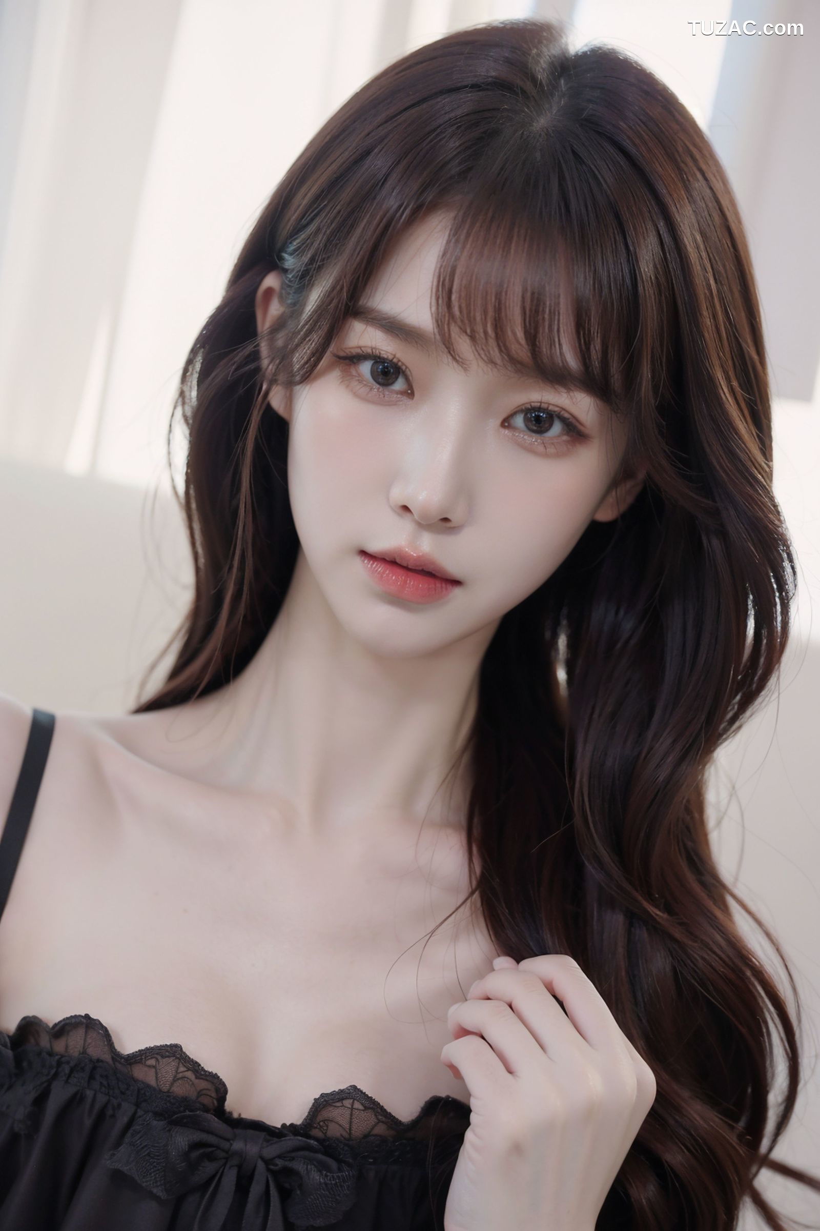 AI美女-拟实-粉白色情趣服-18禁