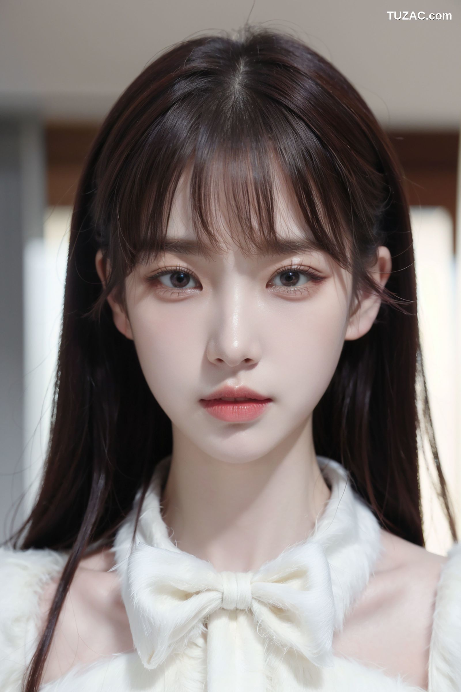 AI美女-拟实-粉白色情趣服-18禁
