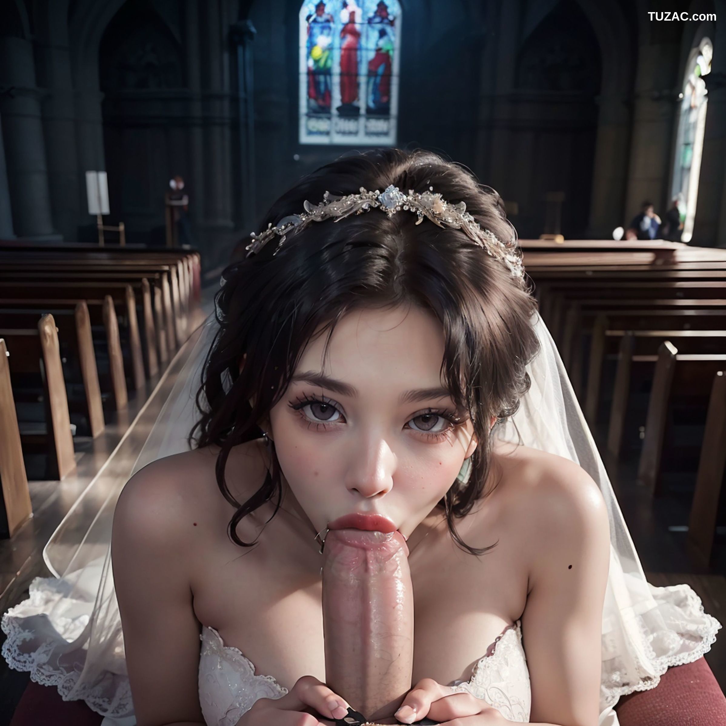 AI美女-教堂淫乱婚礼-Wedding-口交篇-18禁