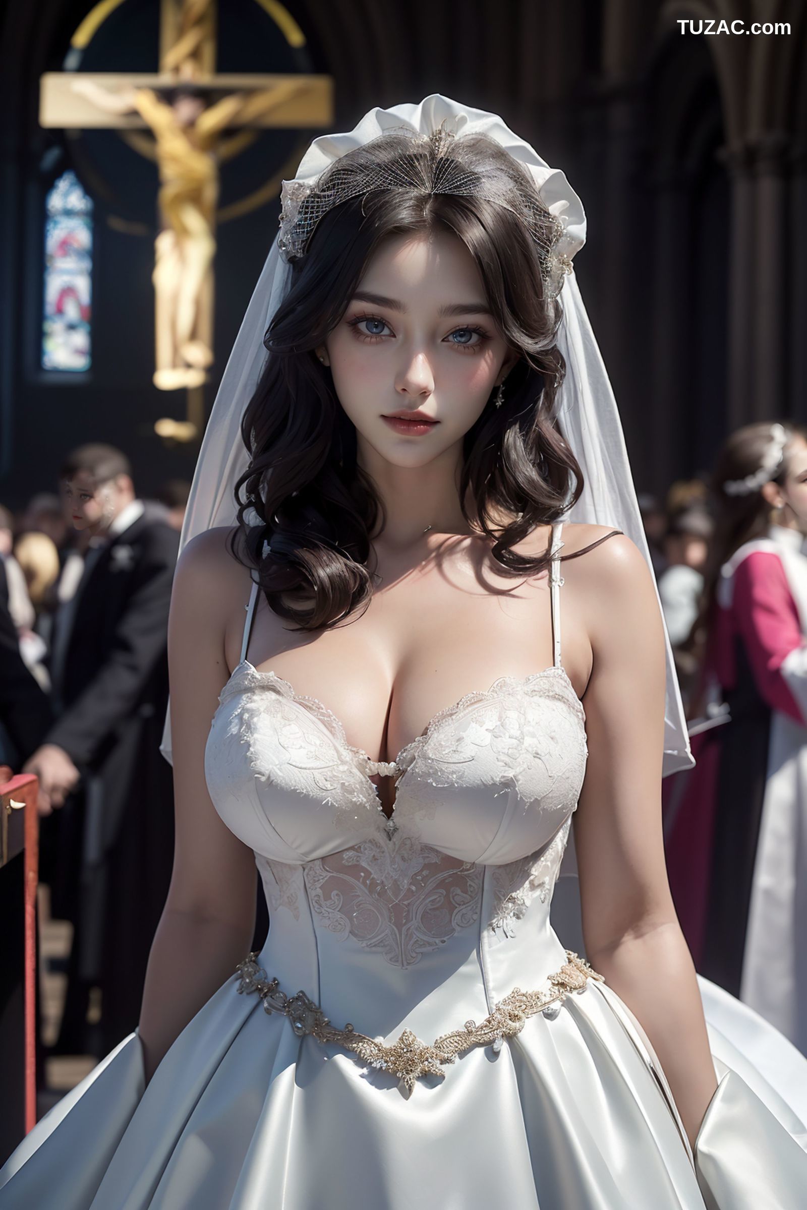 AI美女-教堂激情婚礼-18禁