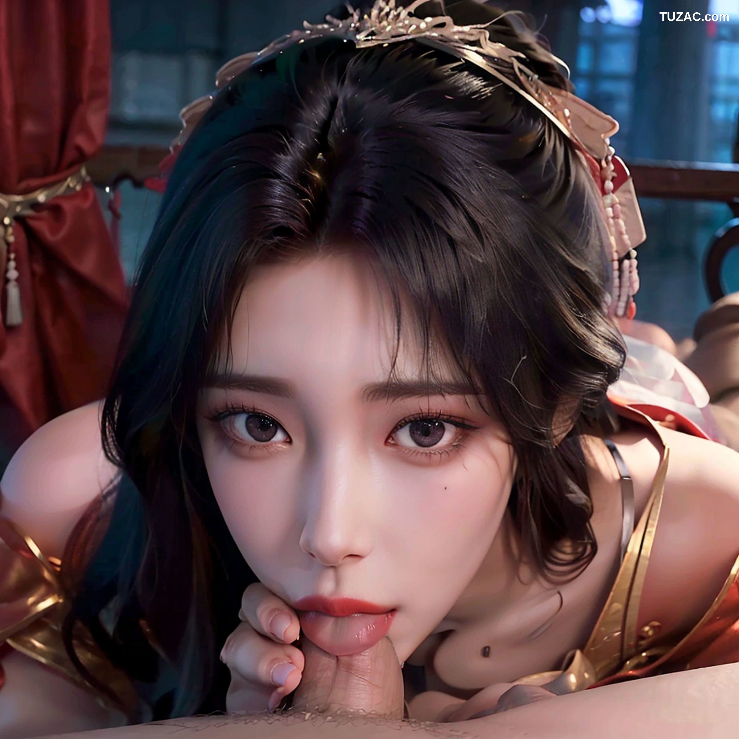 AI美女-月婵-18禁-口交乳交篇
