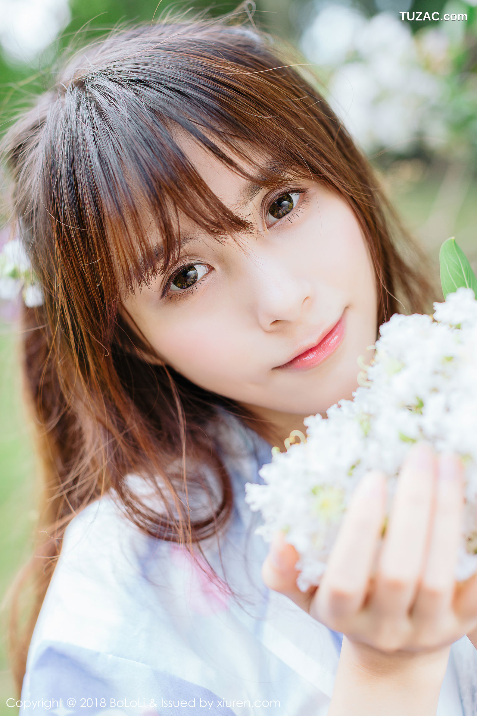 BoLoli波萝社-Vol.118-夏美酱-和服绿树公园