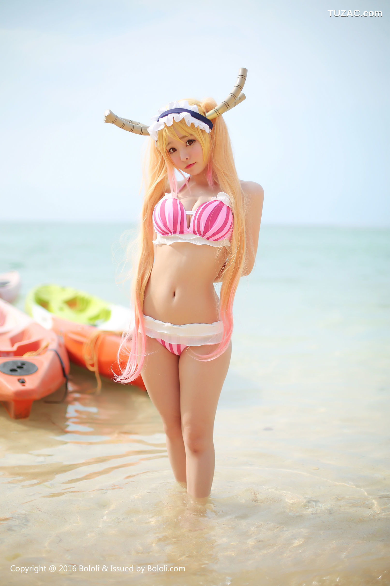 BoLoli波萝社-bol.052-柳侑绮-夏美酱-妹抖龙比基尼