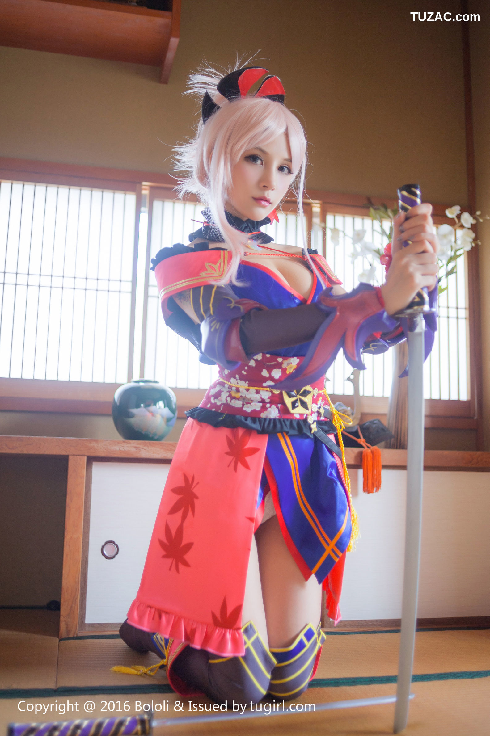 BoLoli波萝社-bol.079-夏美酱-宫本武藏一破cos