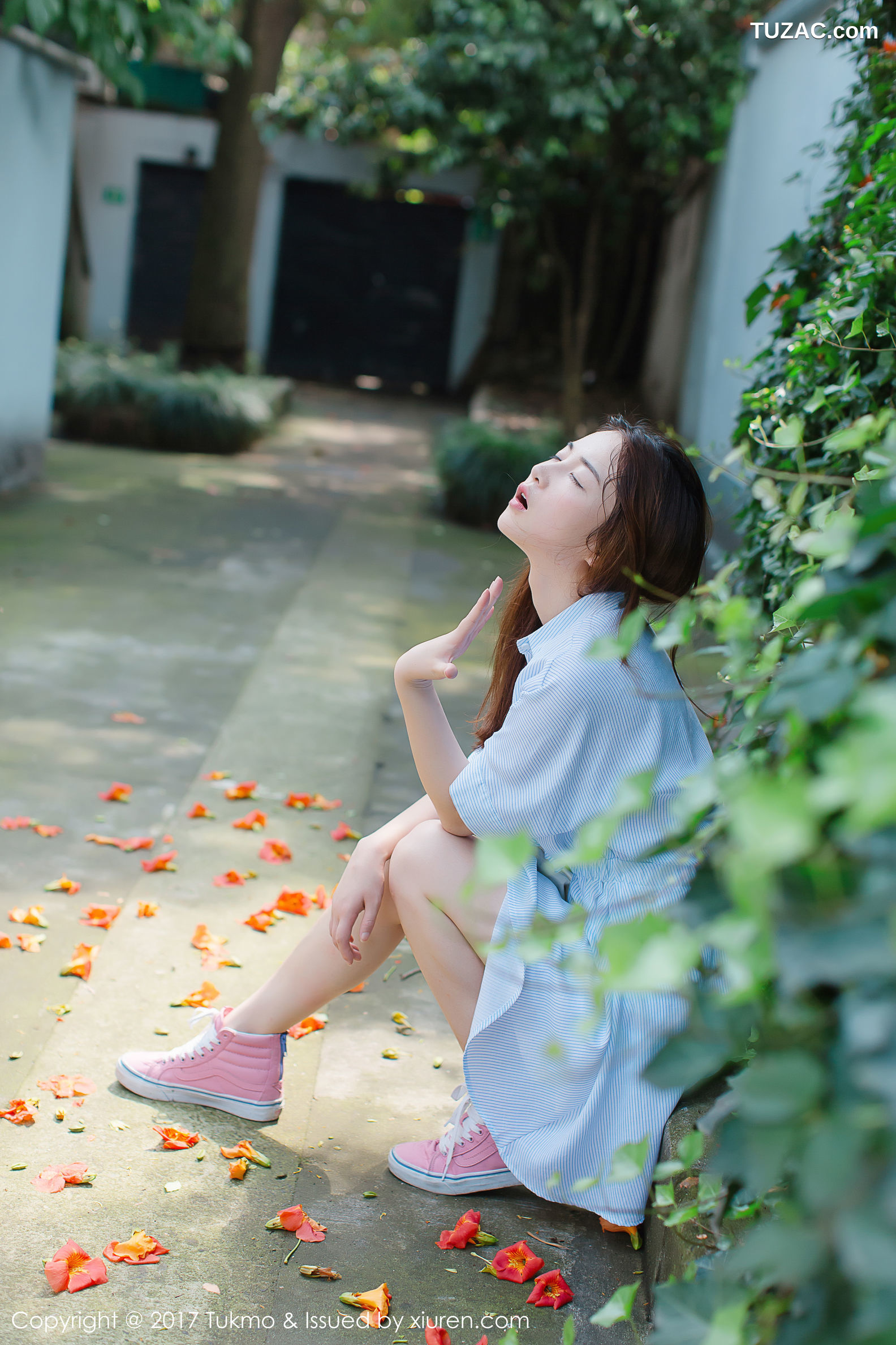 Tukmo兔几盟-Vol.099-绵绵-绿树掩映下的邻家少女