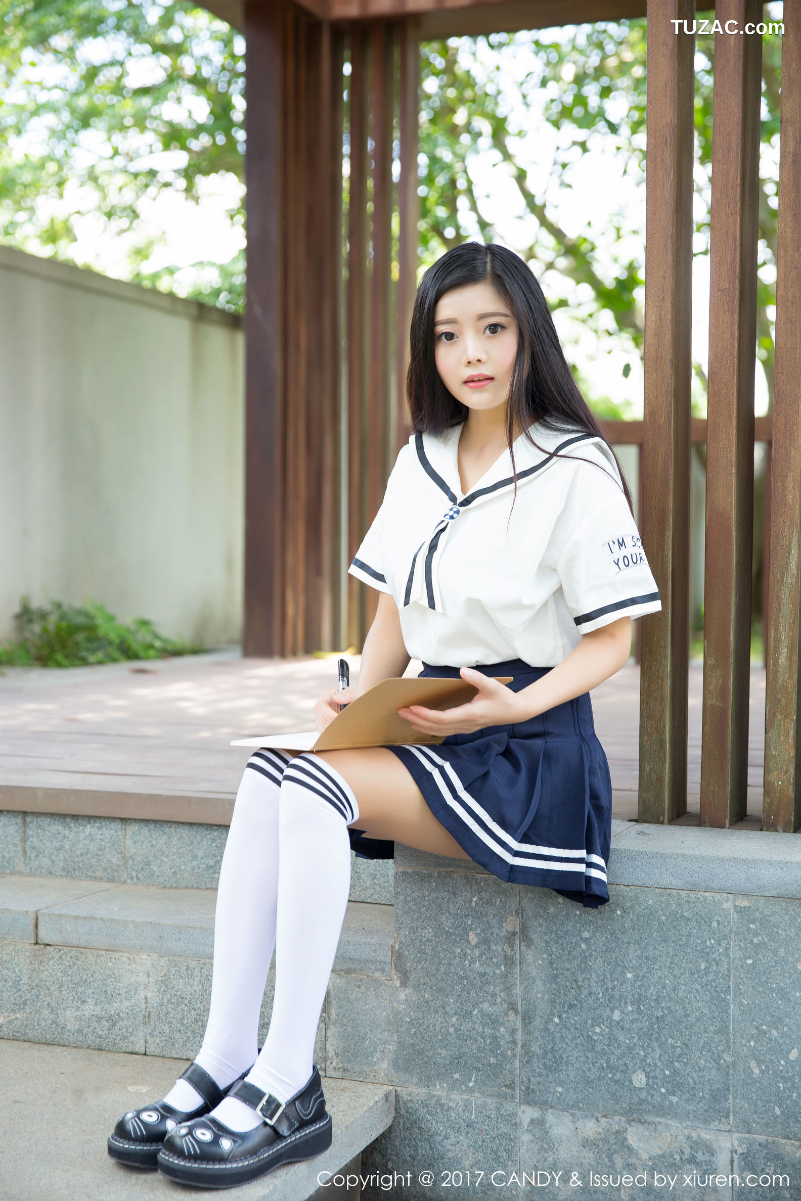 Candy糖果画报-027-林美惠子Mieko-《校服主题》-2017.07.31