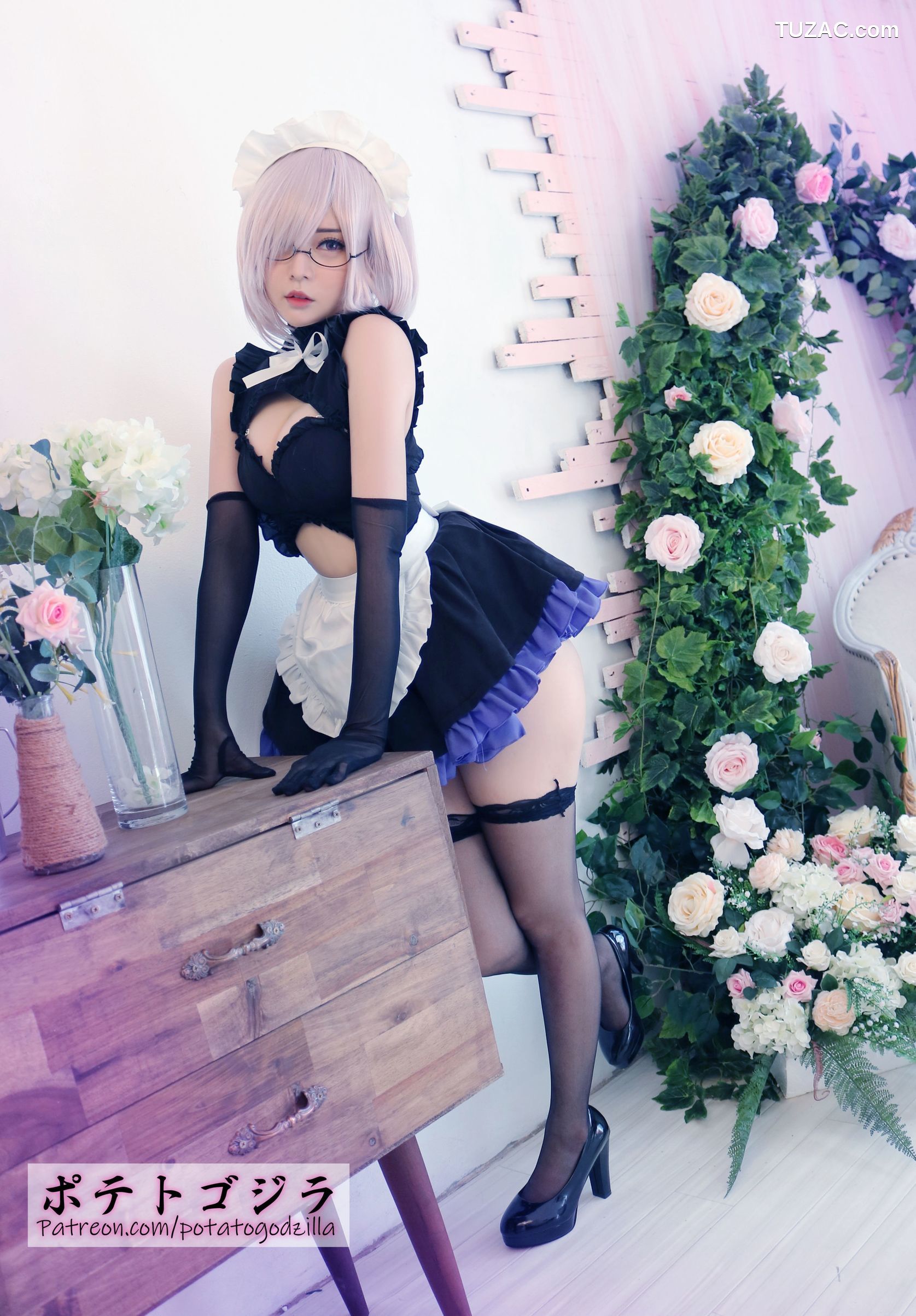 Potato-Godzilla-Mashu-Maid