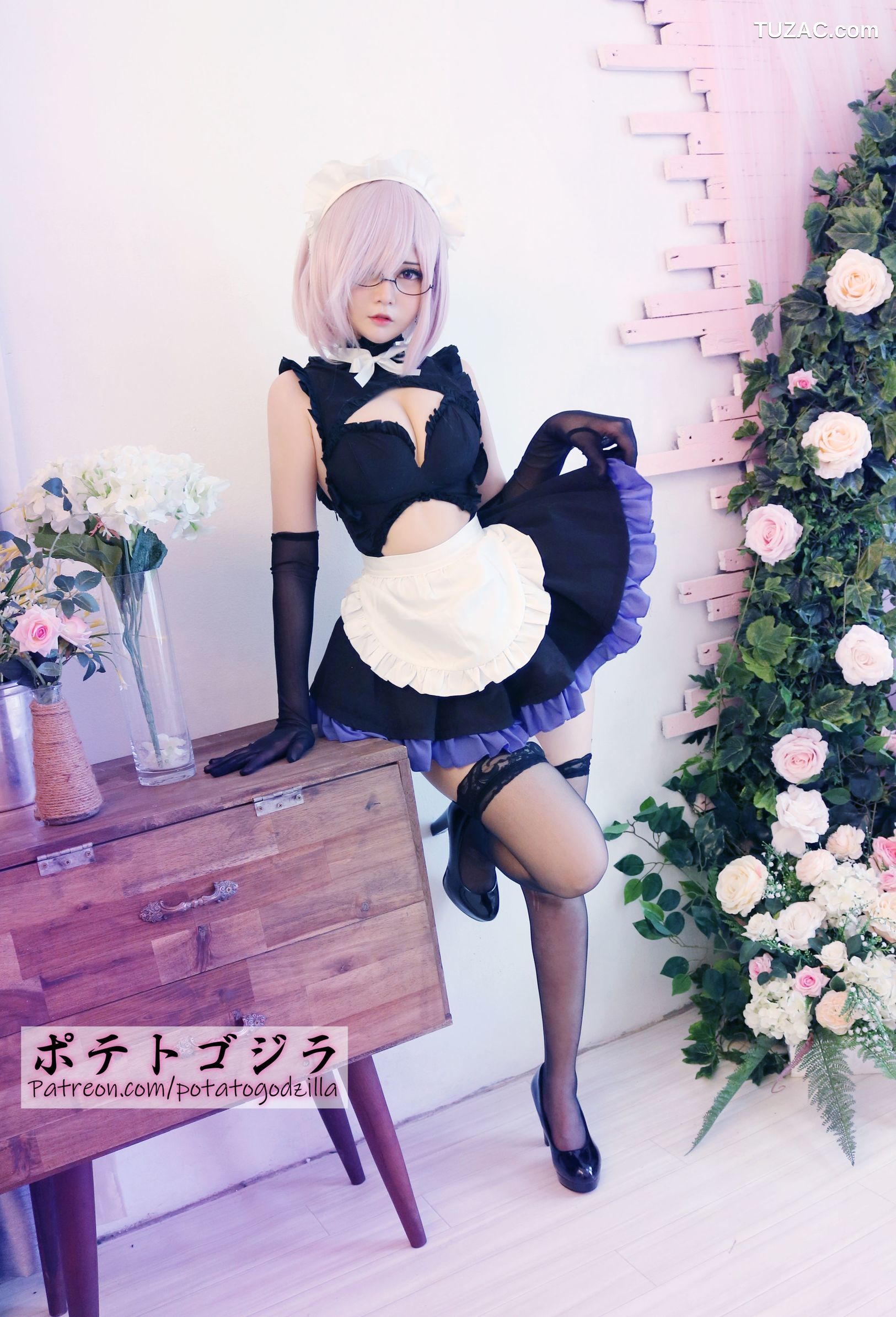 Potato-Godzilla-Mashu-Maid