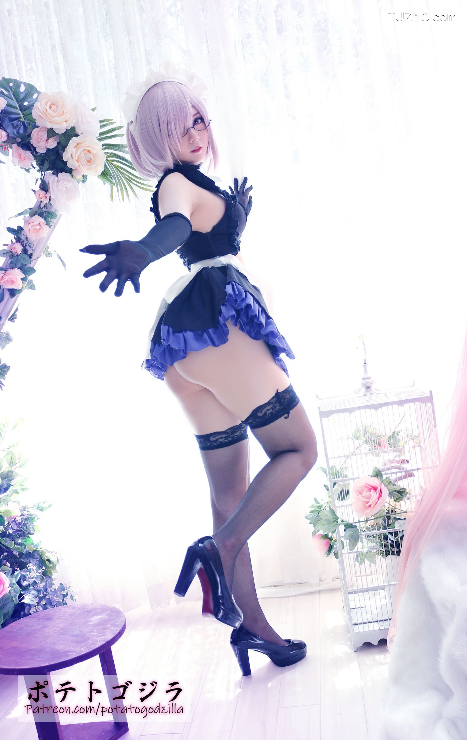 Potato-Godzilla-Mashu-Maid