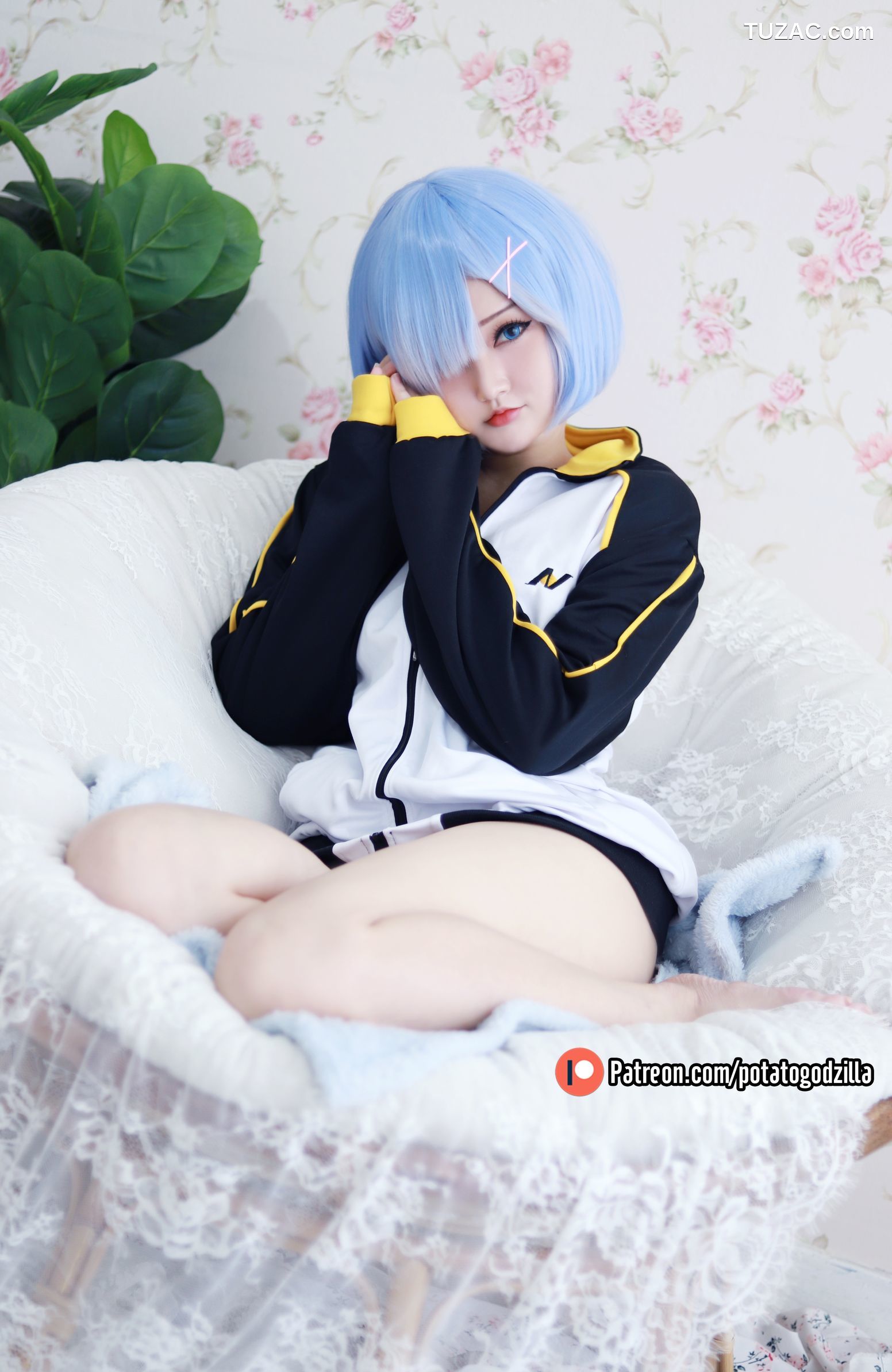 Potato-Godzilla-Rem-in-Subaru-Jacket