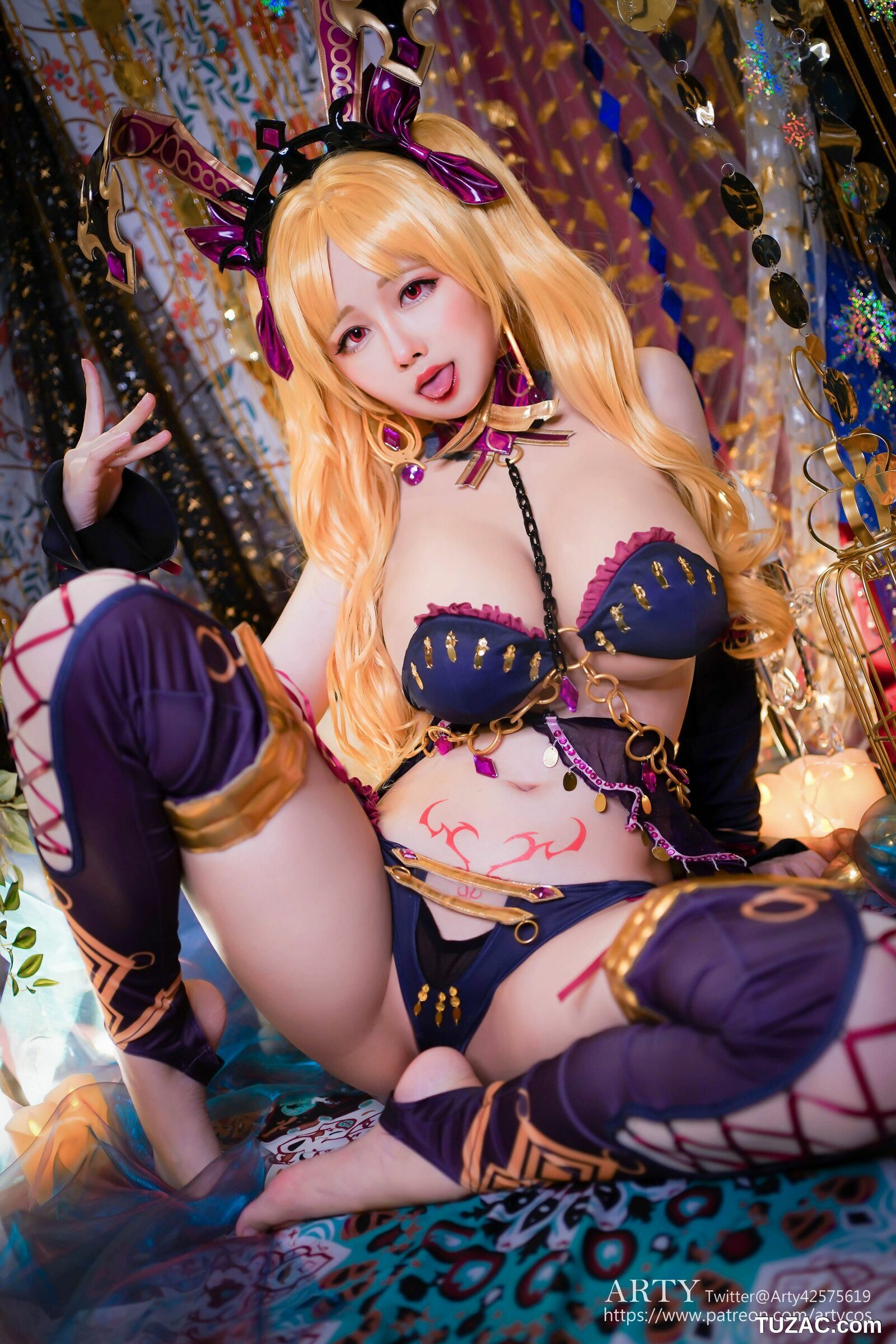 Arty亚缇-Arty-Huang-cosplay-Bunny-Ereshkigal