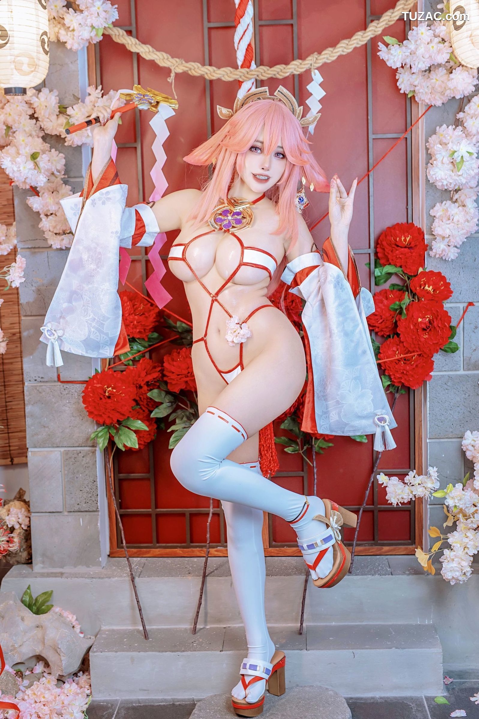 Byoru-Yae-Miko-x-Raiden-Shogun