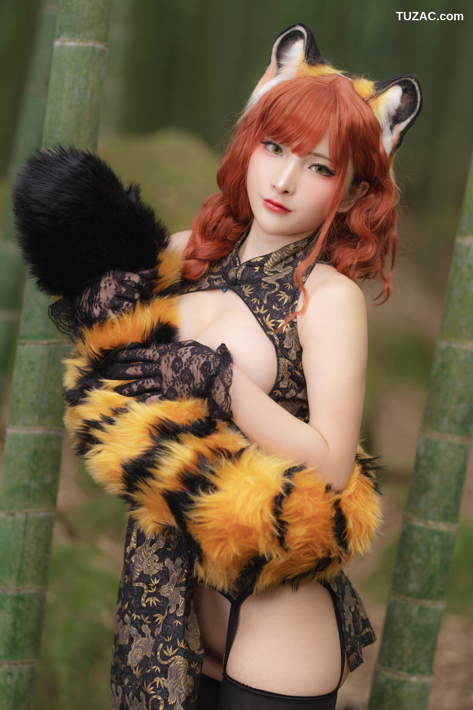 Fantasy-Factory-小丁Ding-Tiger-cheongsam-2022.01