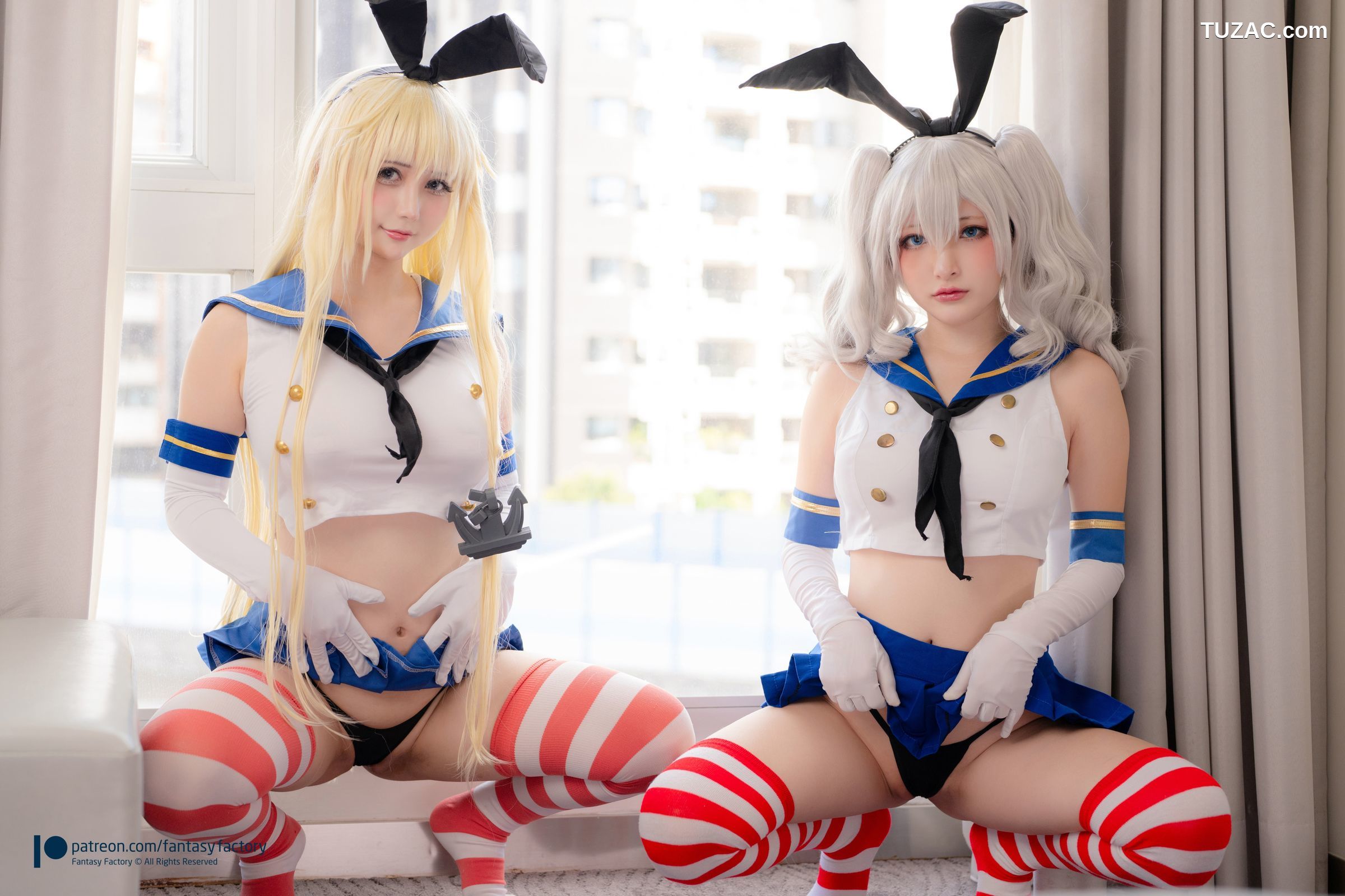 Fantasy-Factory-小丁Ding-and-Okita-Rinka-Kashima-Shimakaze