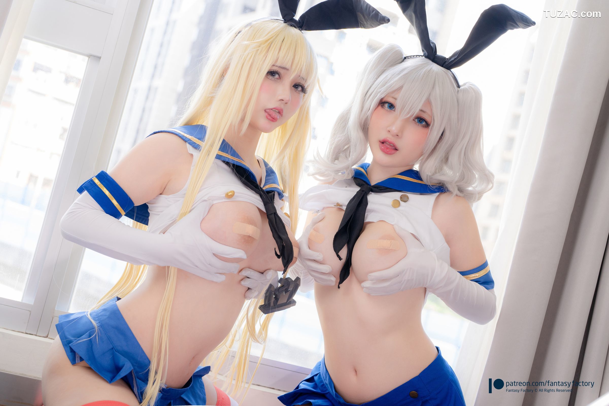 Fantasy-Factory-小丁Ding-and-Okita-Rinka-Kashima-Shimakaze