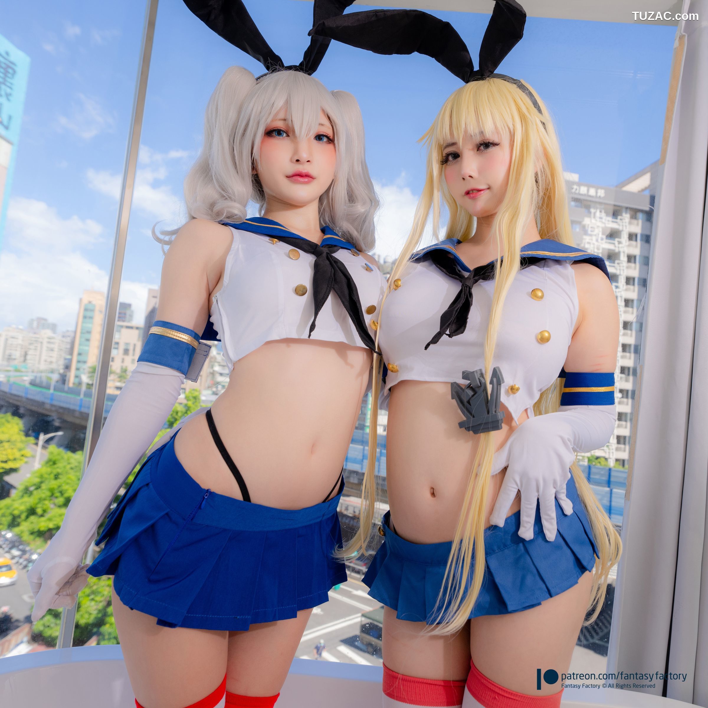 Fantasy-Factory-小丁Ding-and-Okita-Rinka-Kashima-Shimakaze