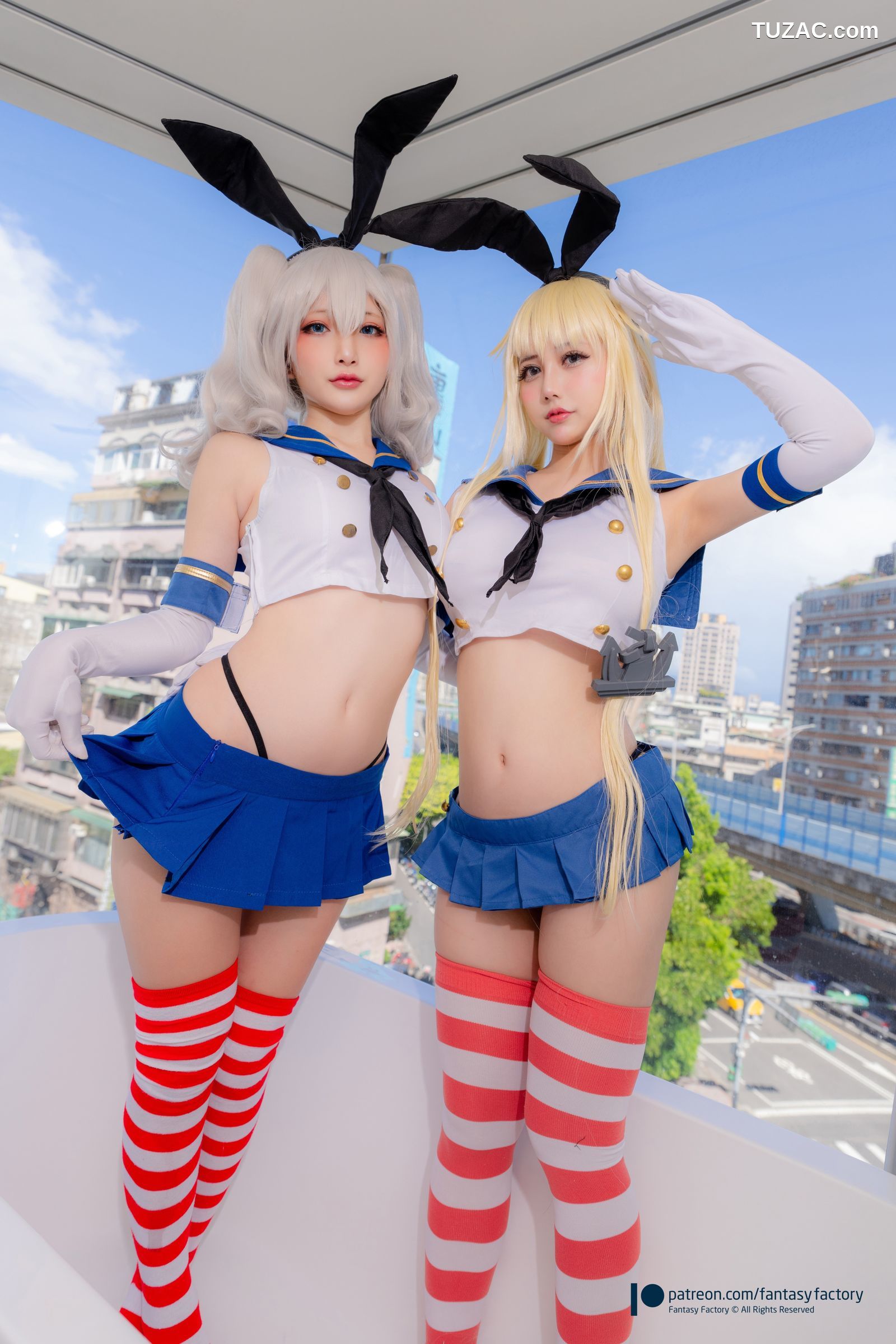 Fantasy-Factory-小丁Ding-and-Okita-Rinka-Kashima-Shimakaze