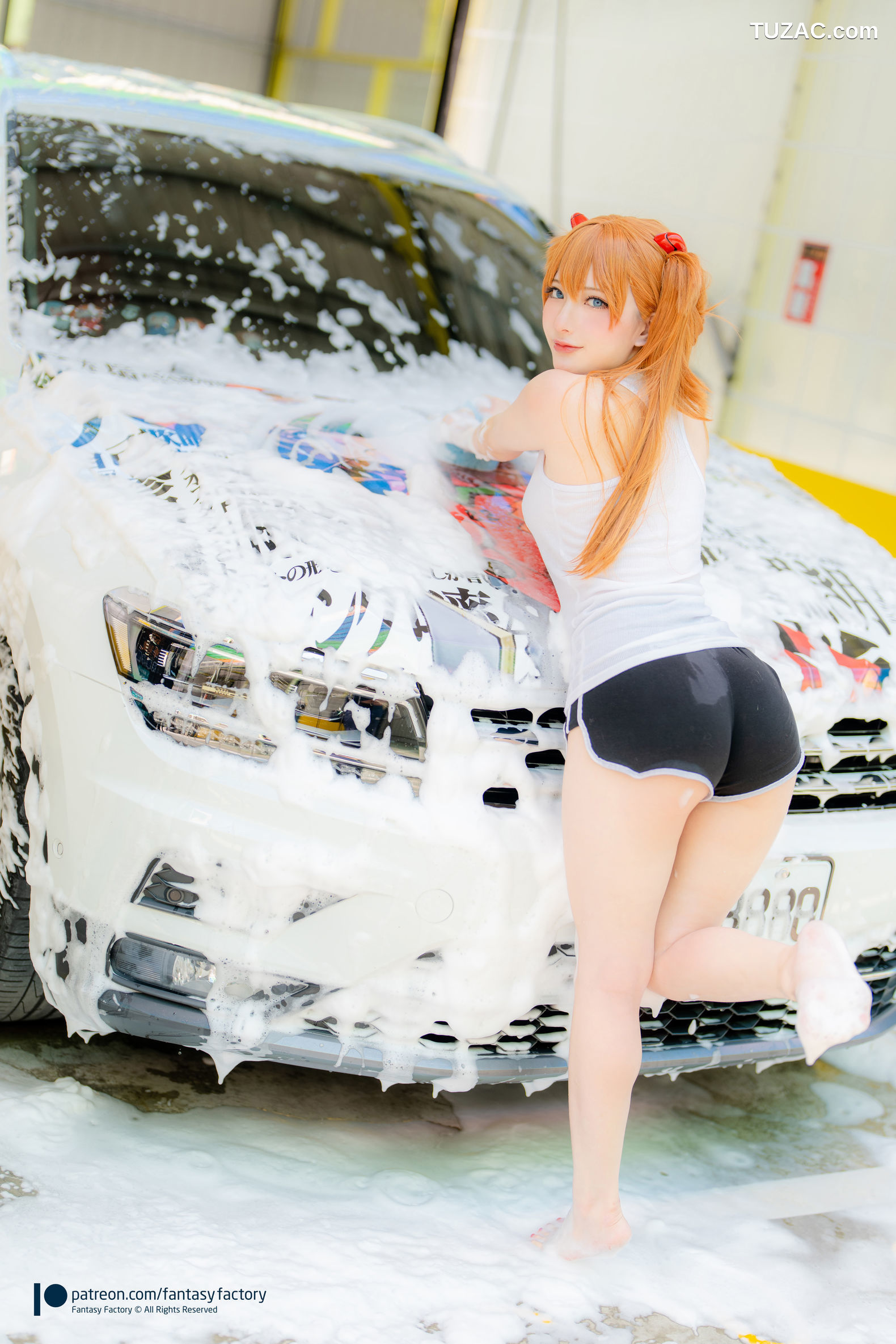 Fantasy-Factory-小丁Ding-明日香-洗车-Asuka-car-wash-2021.11