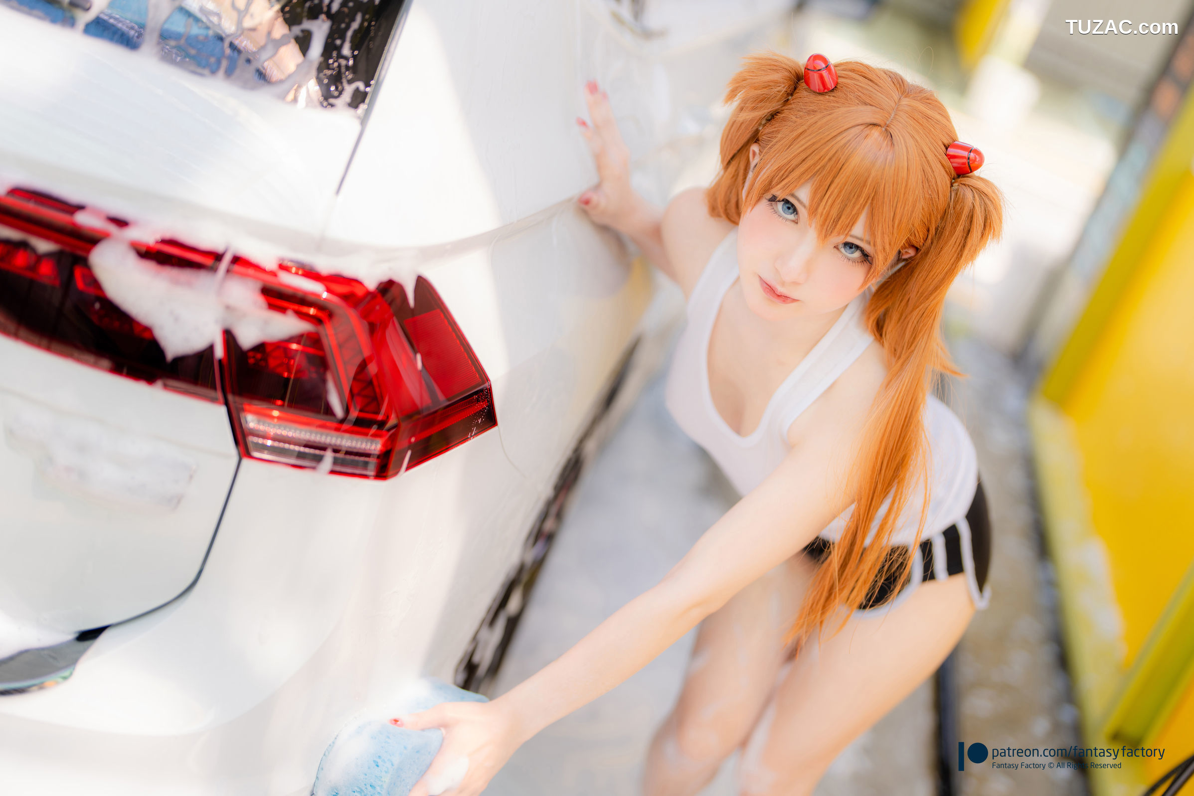 Fantasy-Factory-小丁Ding-明日香-洗车-Asuka-car-wash-2021.11