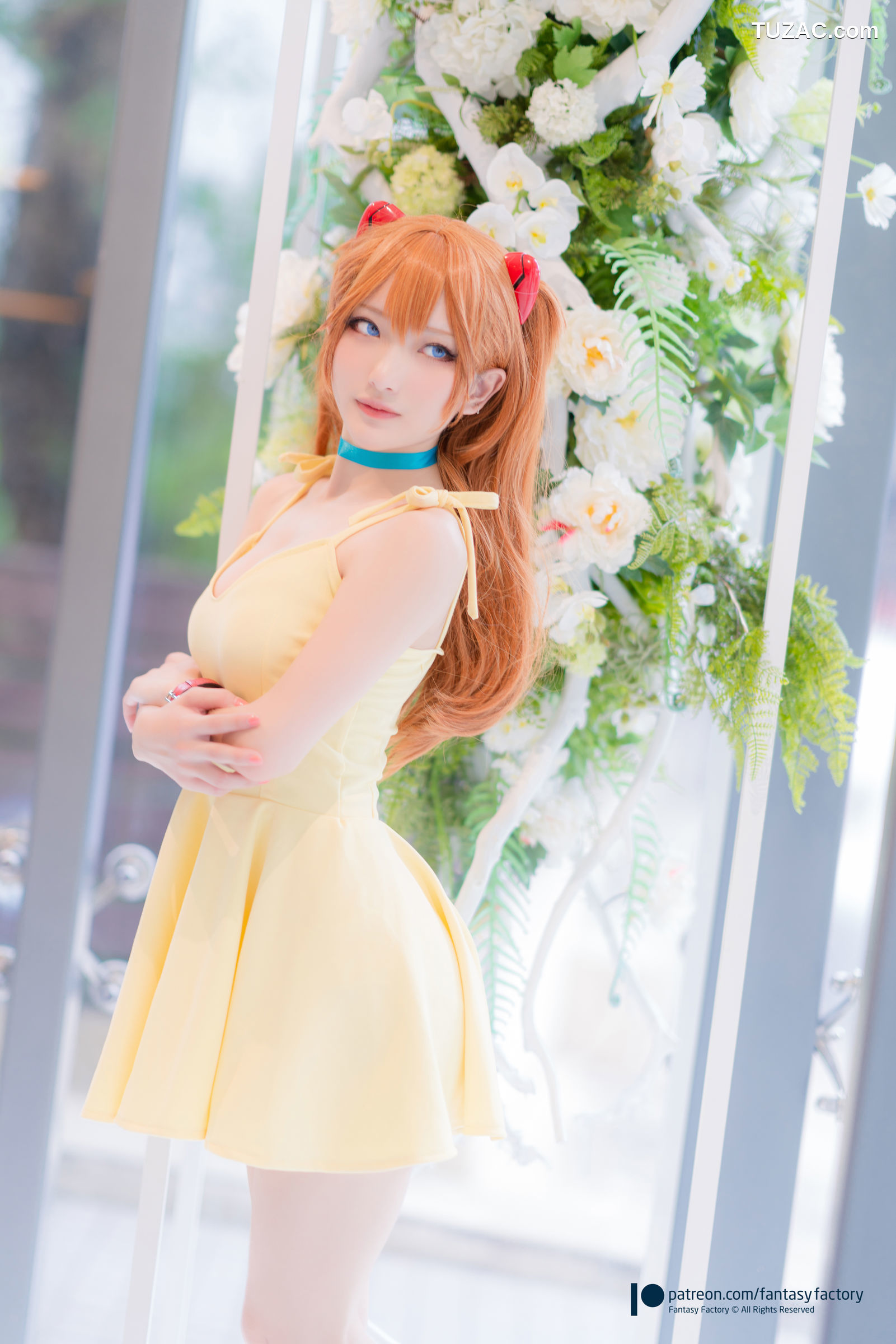 Fantasy-Factory-小丁Ding《Asuka-Yellow-Dress》-明日香黄裙-2020.08